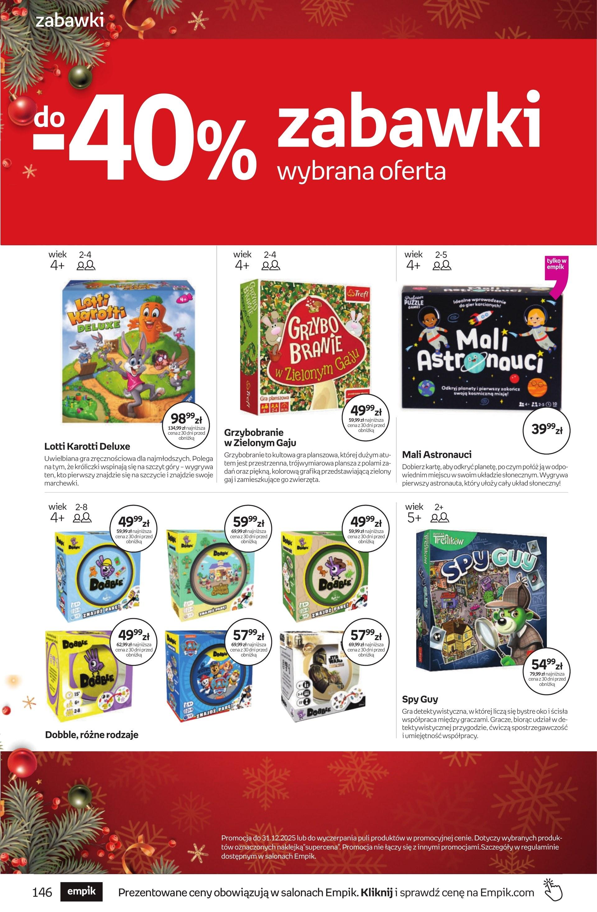 Gazetka promocyjna empik do 09/12/2025 str.146