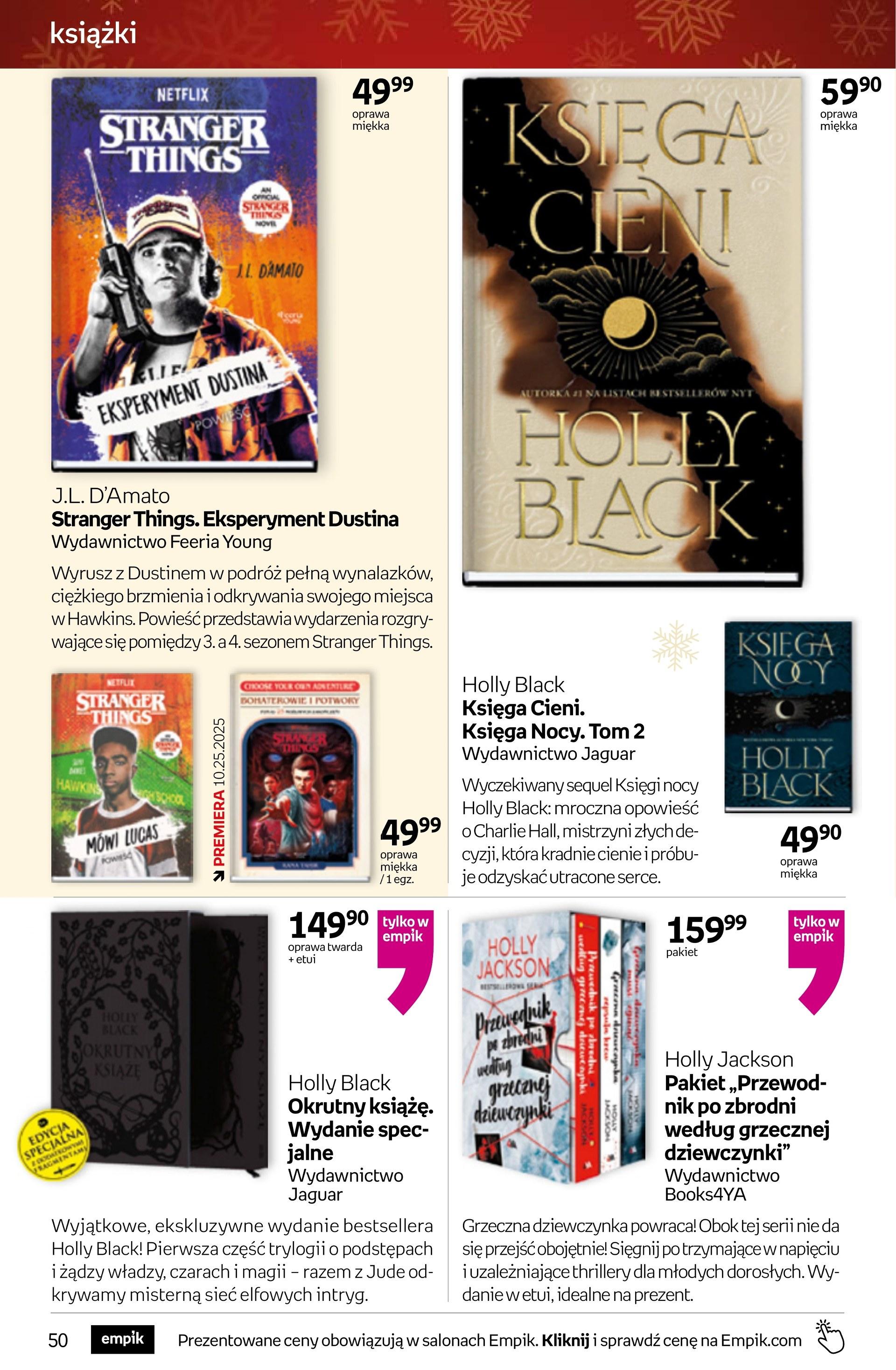 Gazetka promocyjna empik do 09/12/2025 str.50