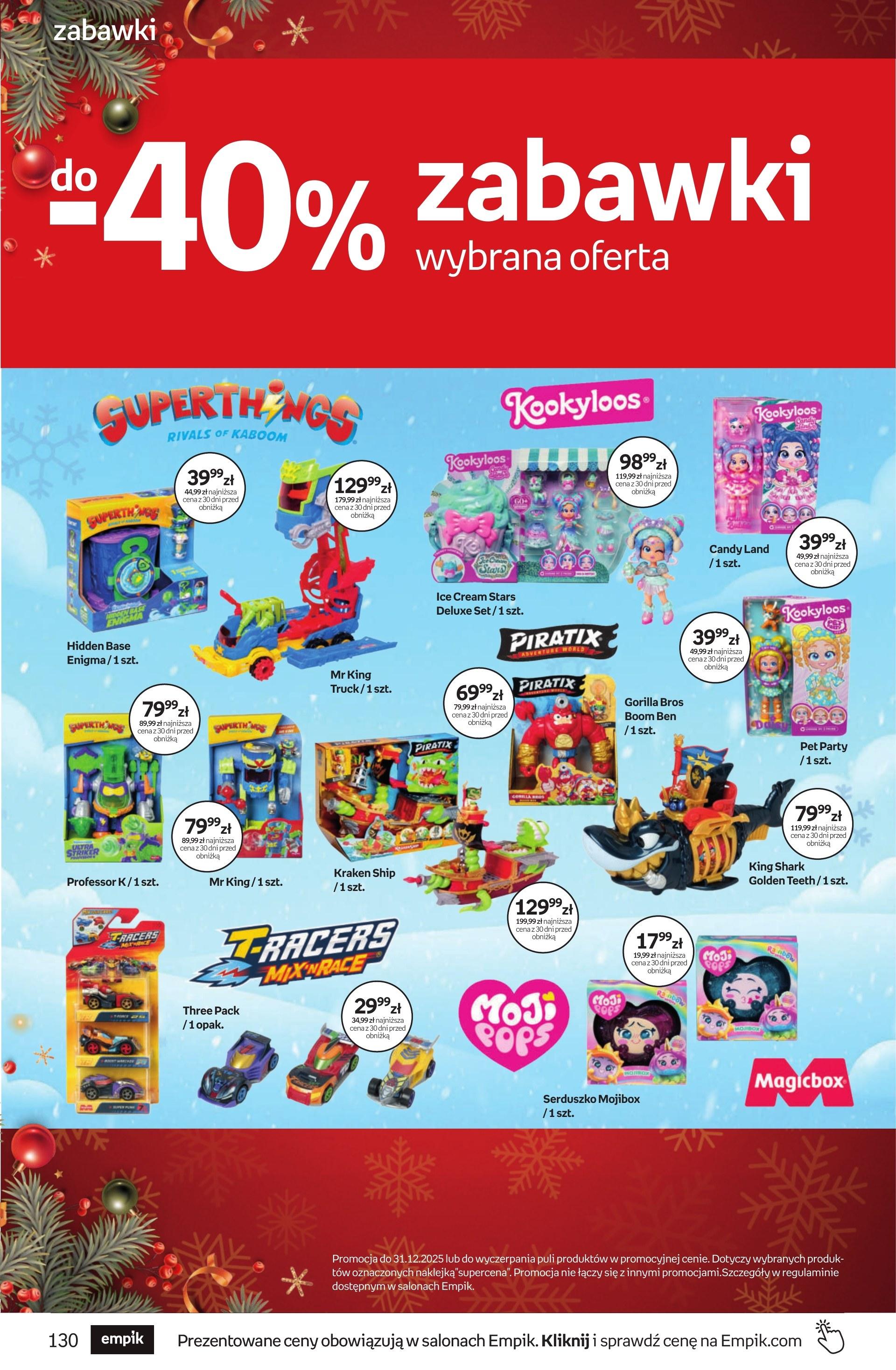 Gazetka promocyjna empik do 09/12/2025 str.130