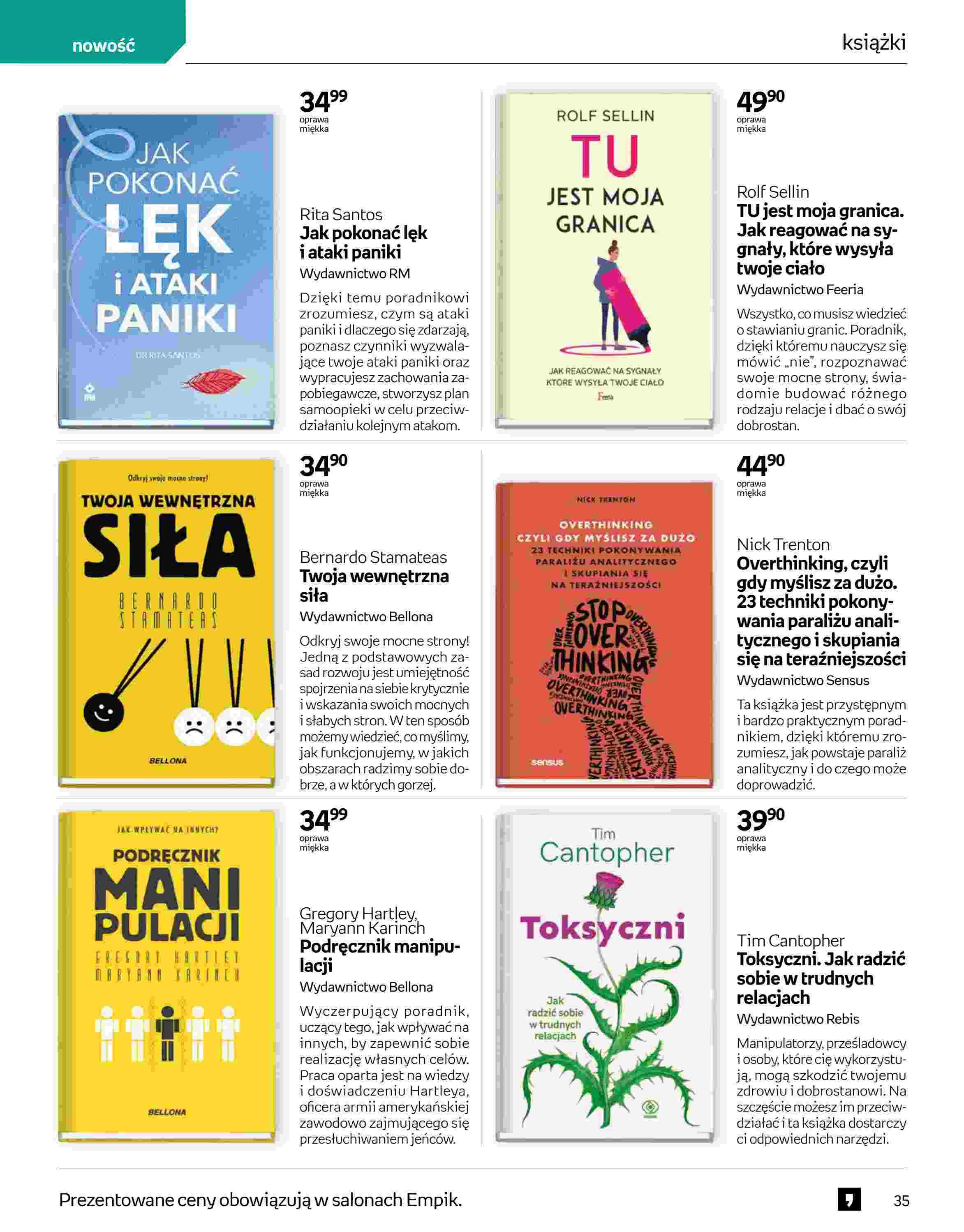 Gazetka promocyjna empik do 25/04/2023 str.35