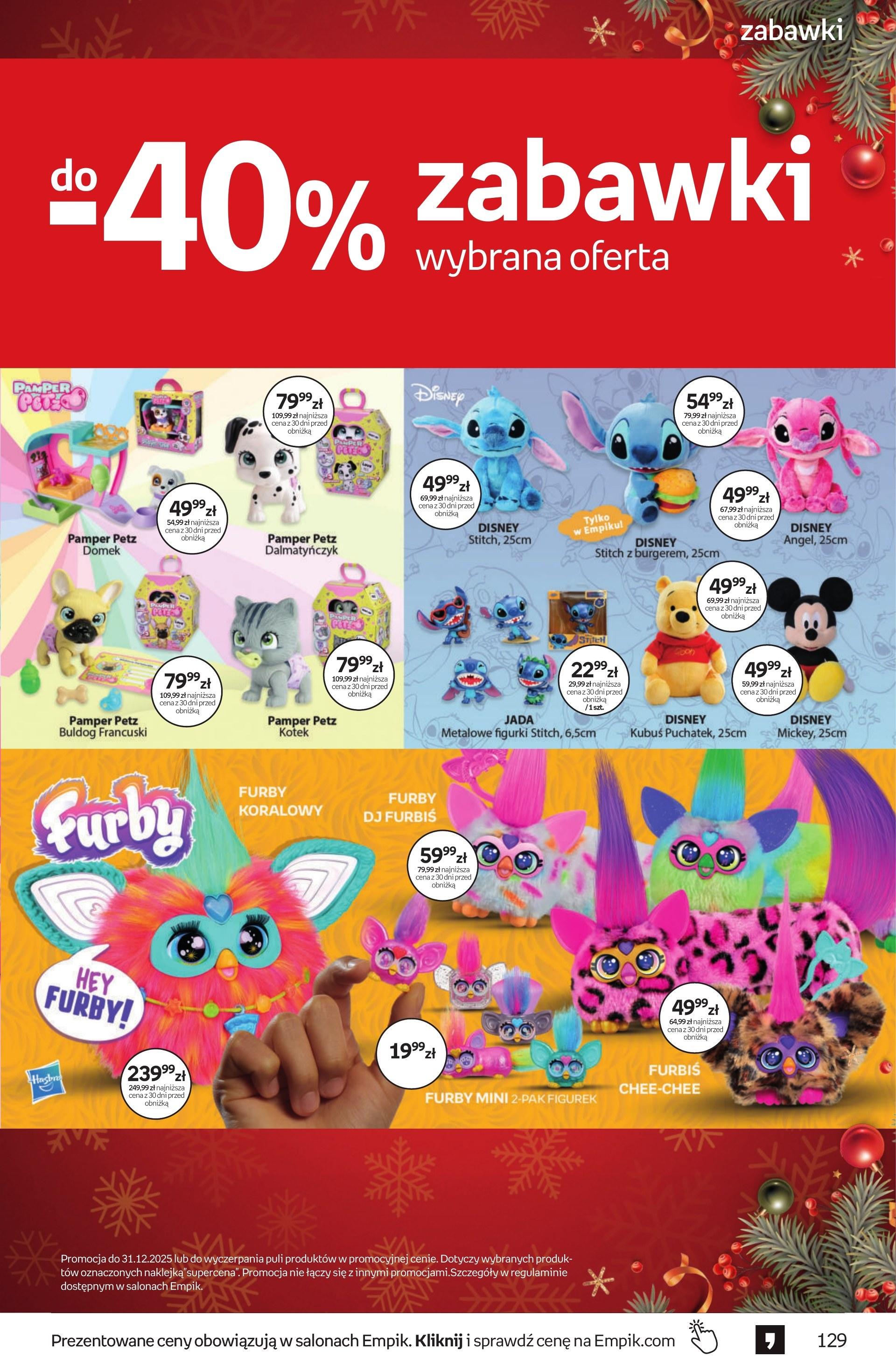 Gazetka promocyjna empik do 09/12/2025 str.129