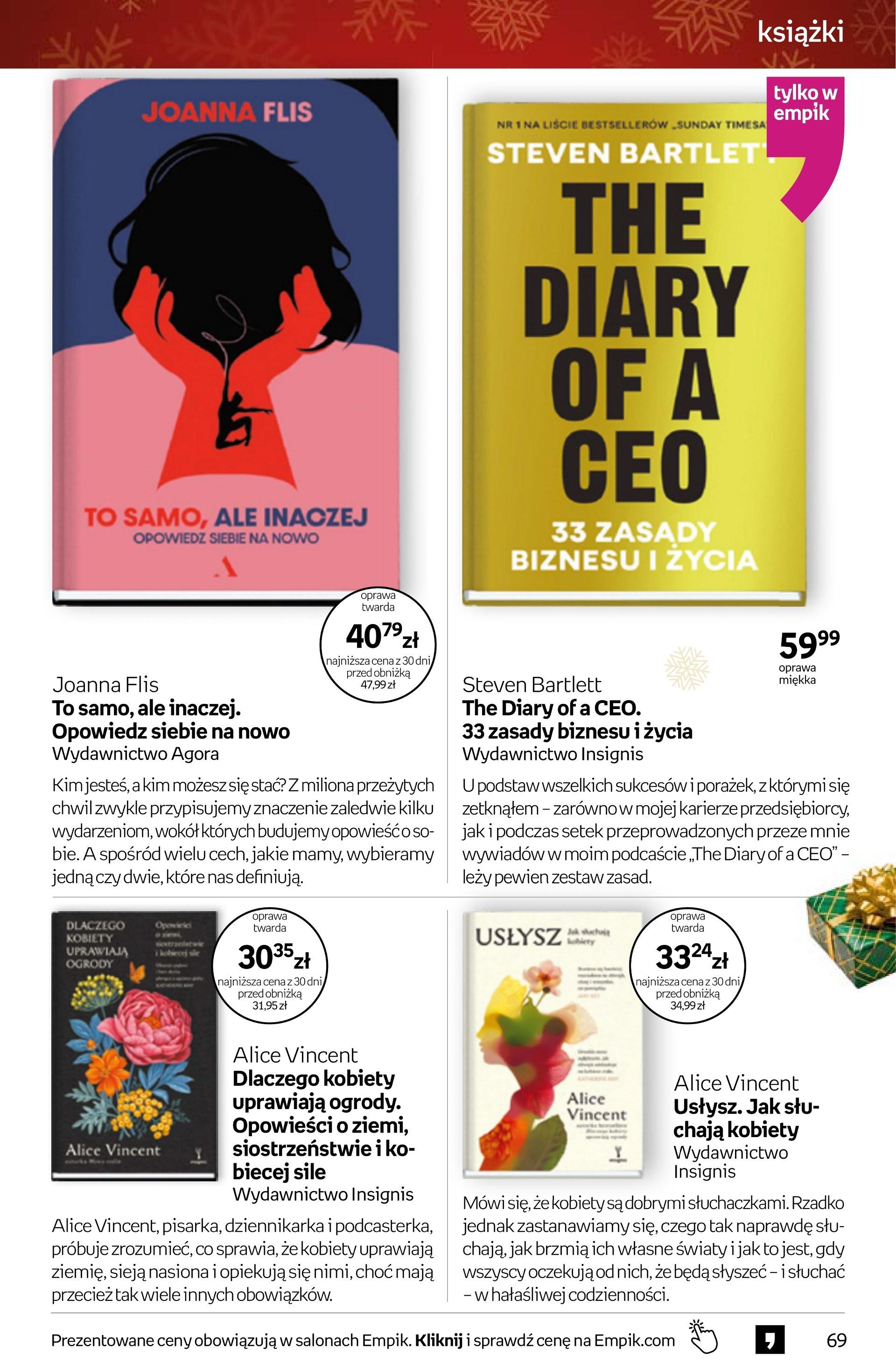 Gazetka promocyjna empik do 23/12/2025 str.69