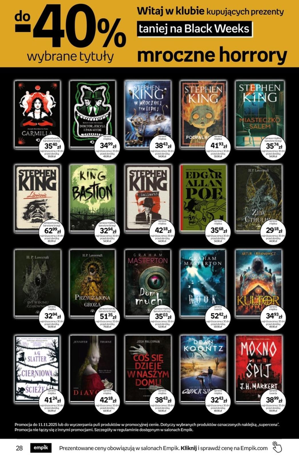 Gazetka promocyjna empik do 11/11/2025 str.28