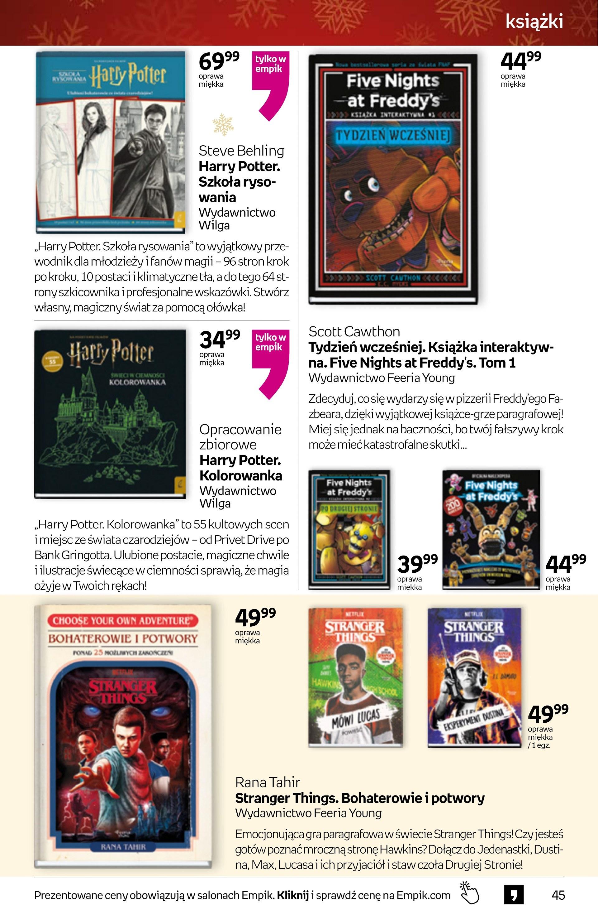 Gazetka promocyjna empik do 23/12/2025 str.45
