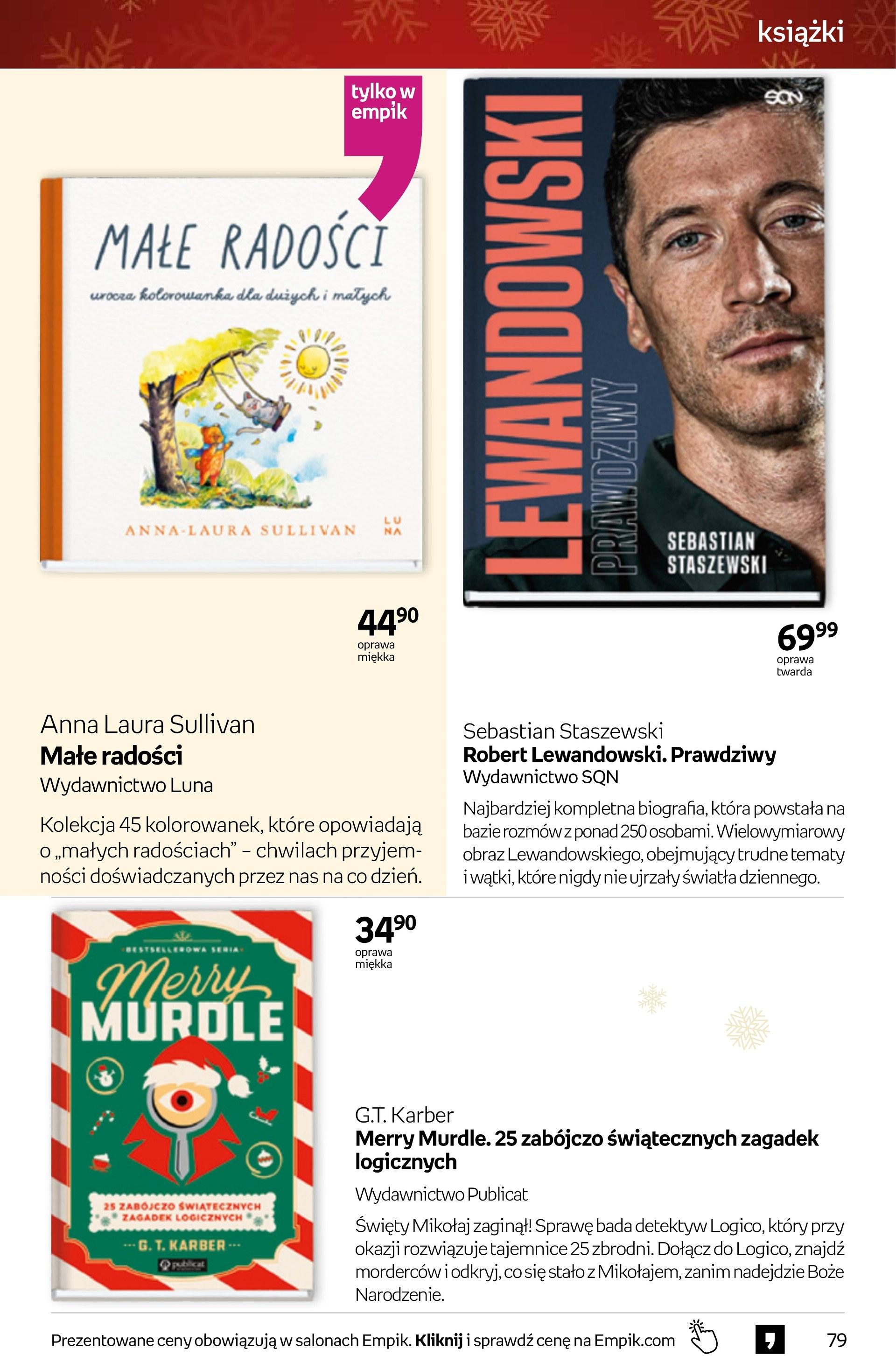 Gazetka promocyjna empik do 23/12/2025 str.79