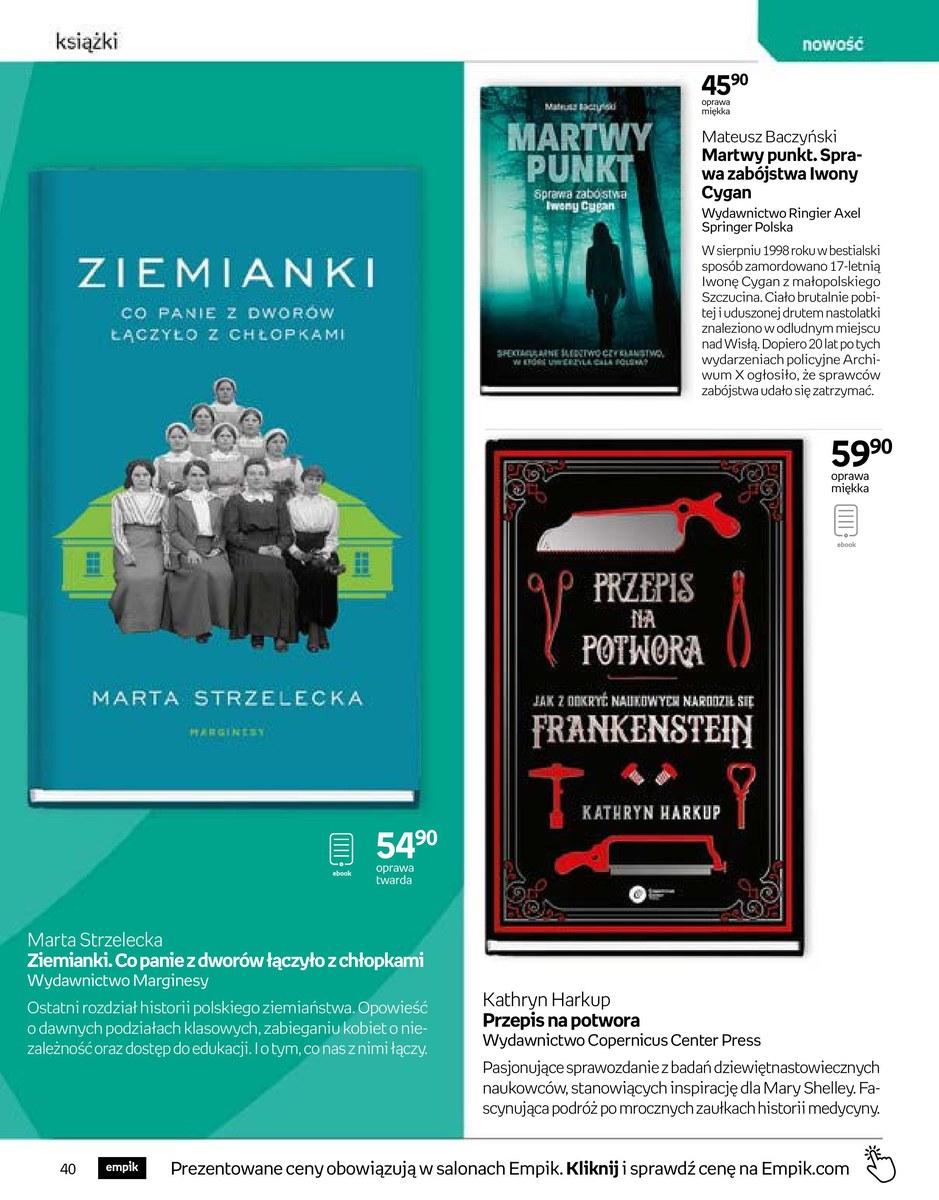 Gazetka promocyjna empik do 07/11/2023 str.40