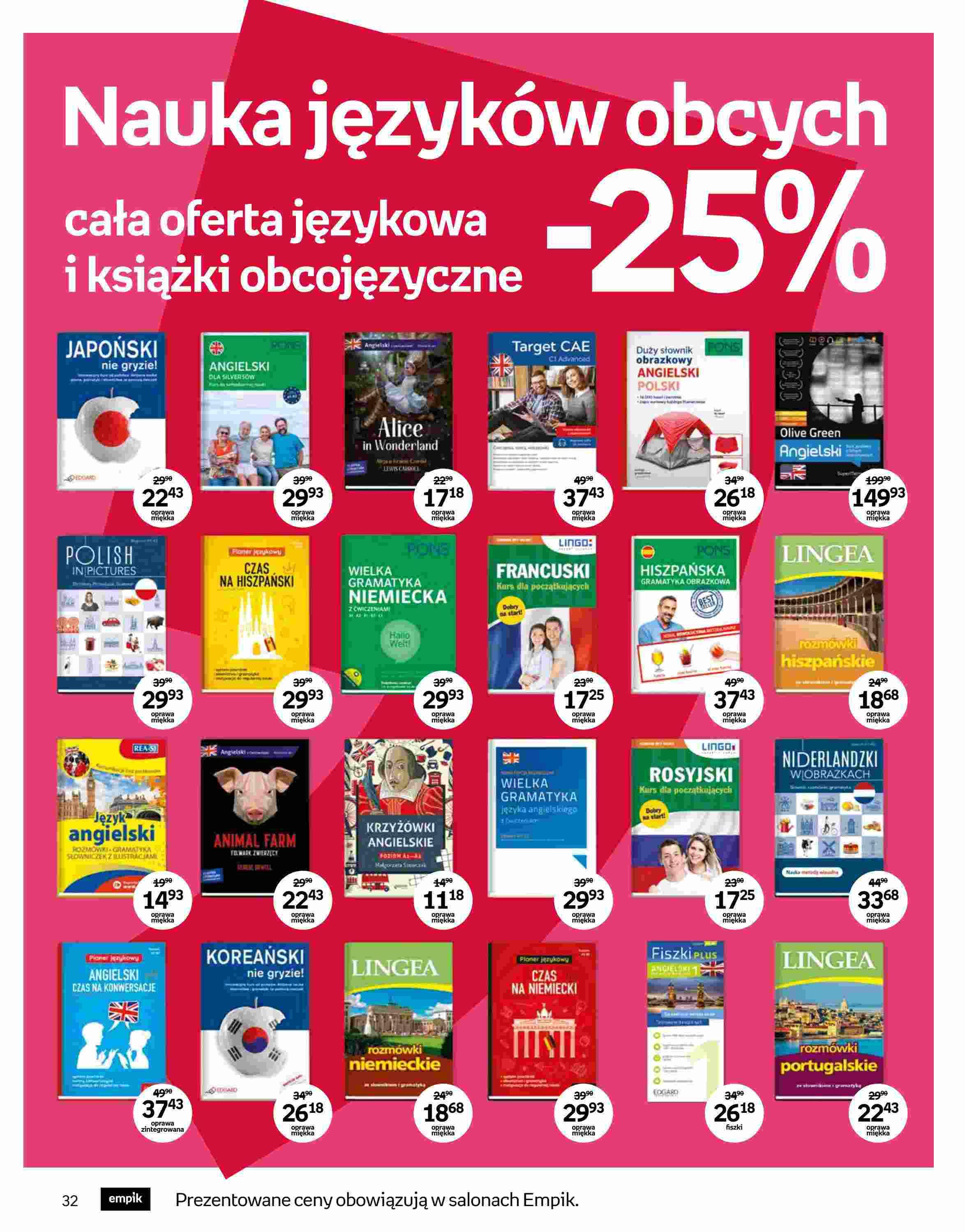 Gazetka promocyjna empik do 22/02/2022 str.32