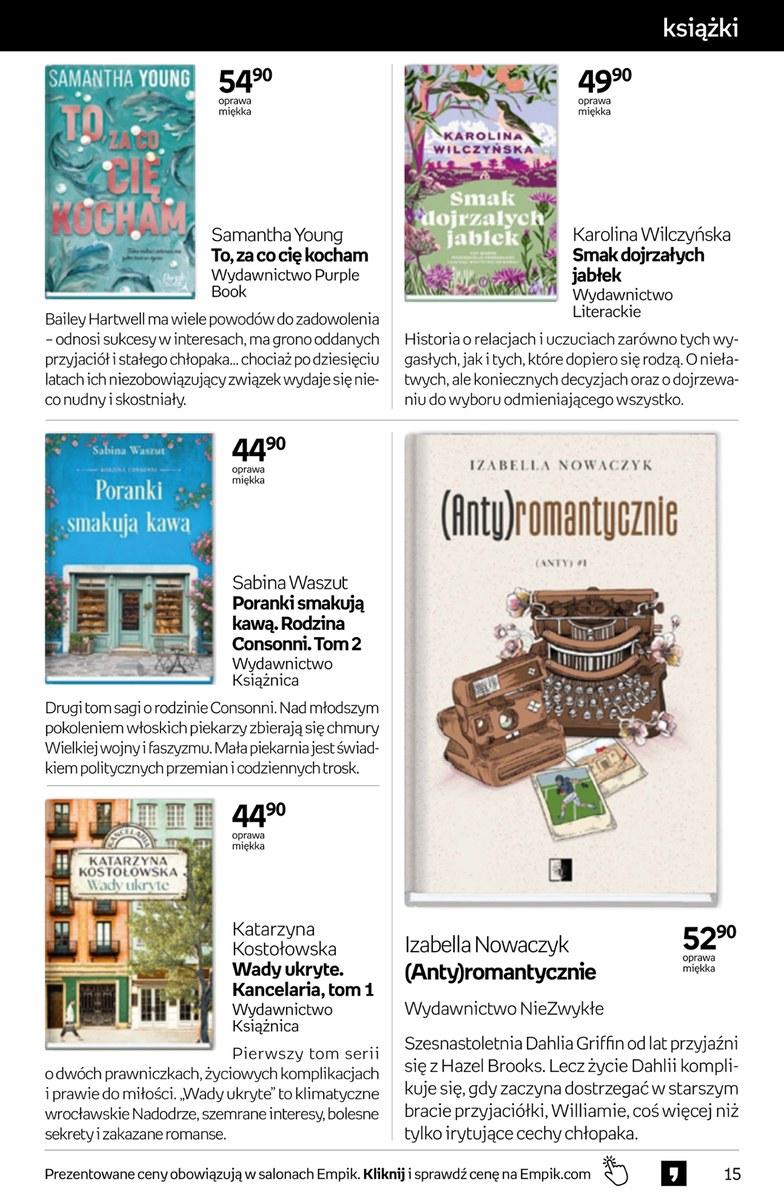Gazetka promocyjna empik do 23/09/2025 str.15