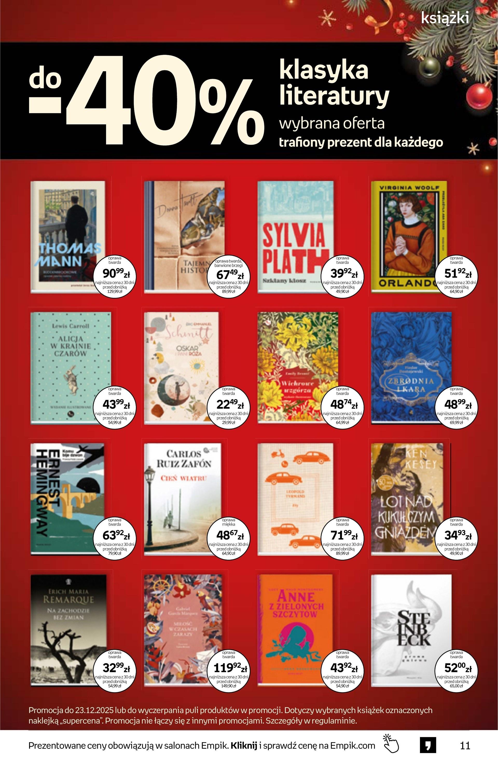 Gazetka promocyjna empik do 23/12/2025 str.11