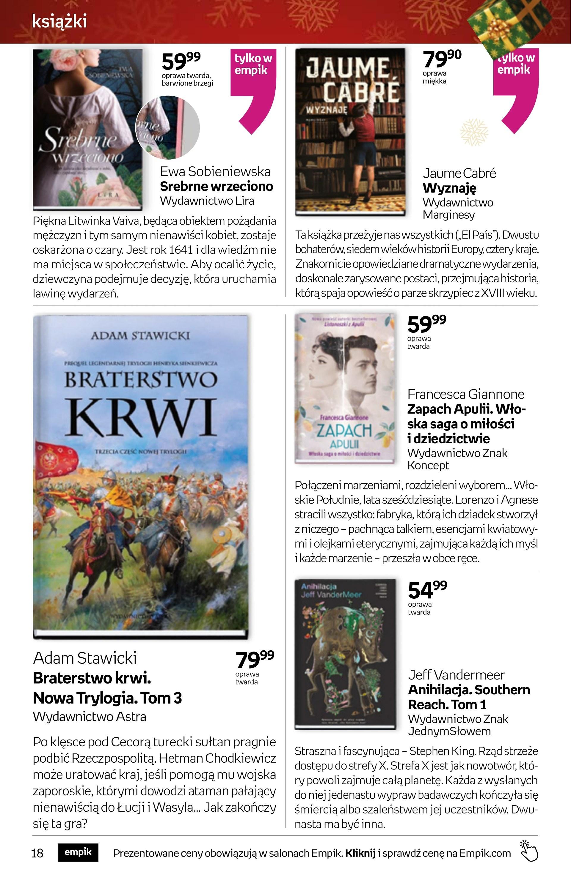 Gazetka promocyjna empik do 09/12/2025 str.18