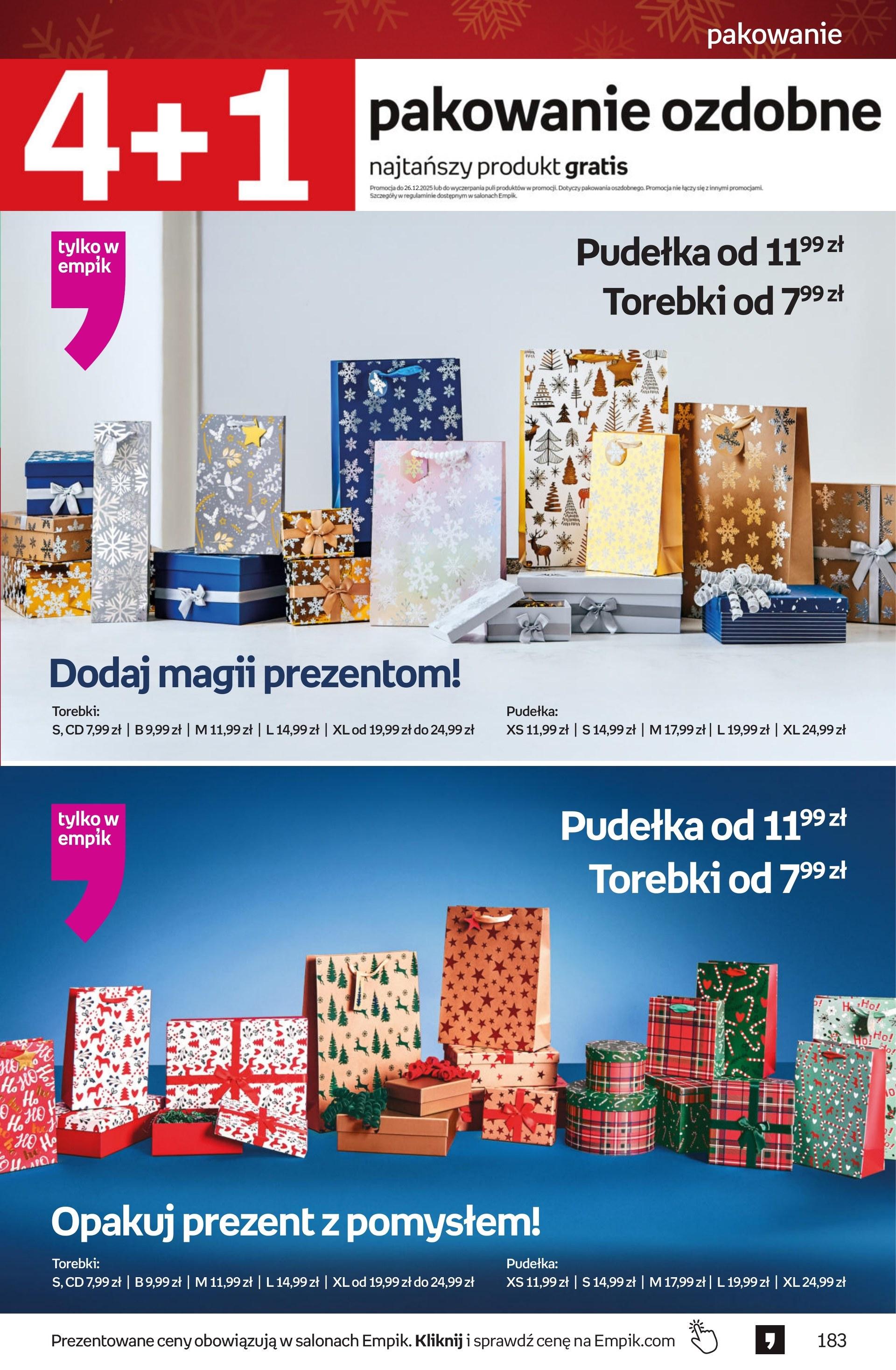 Gazetka promocyjna empik do 23/12/2025 str.183