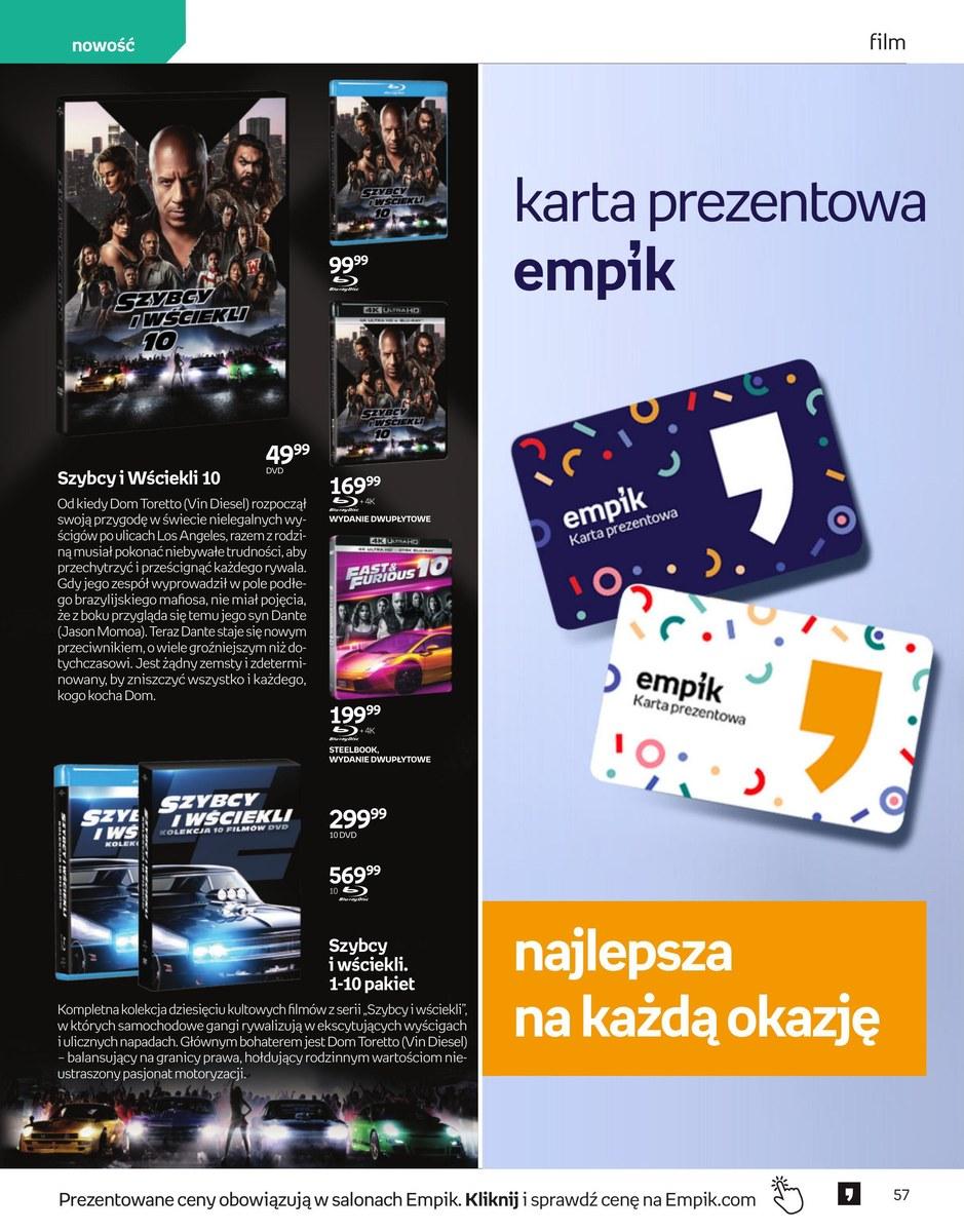 Gazetka promocyjna empik do 26/09/2023 str.57