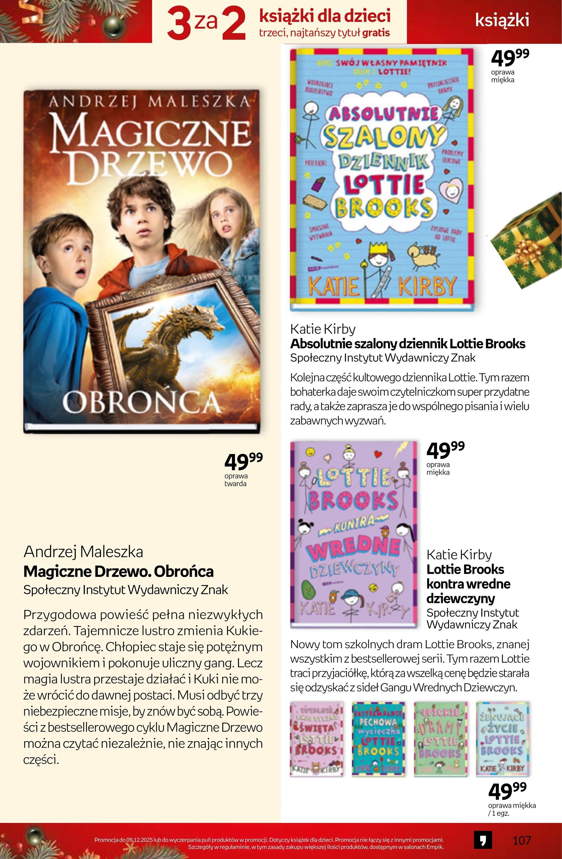 Gazetka promocyjna empik do 09/12/2025 str.107