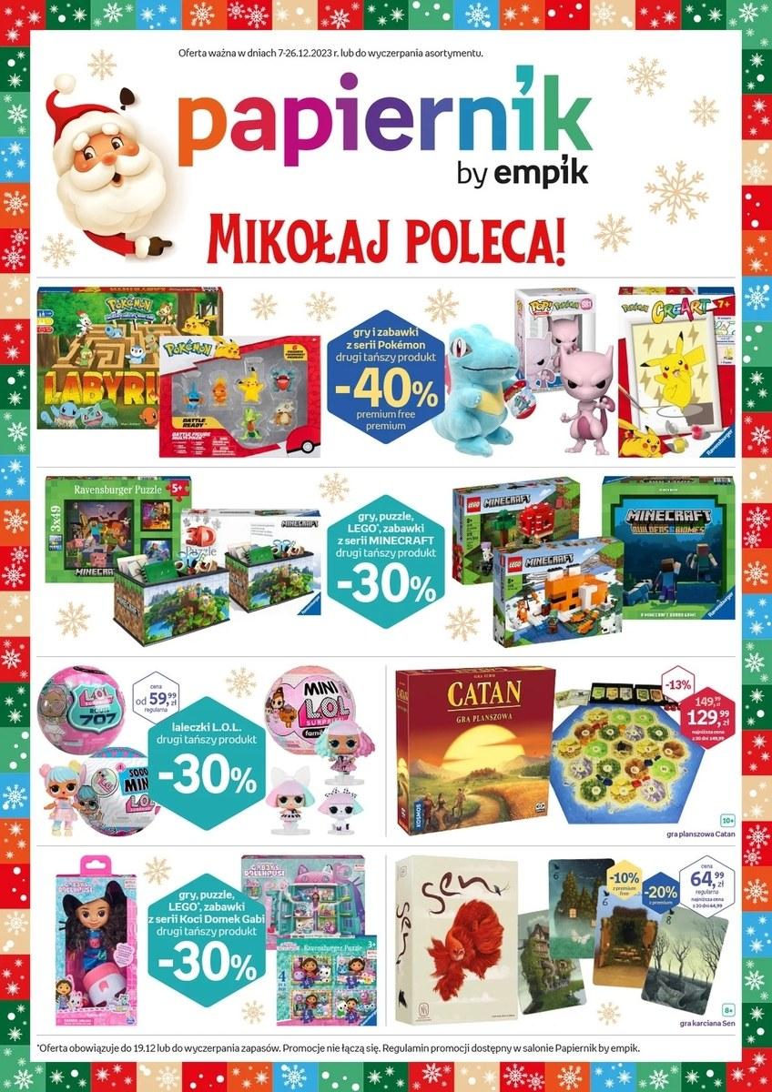 Gazetka promocyjna empik do 26/12/2023 str.1