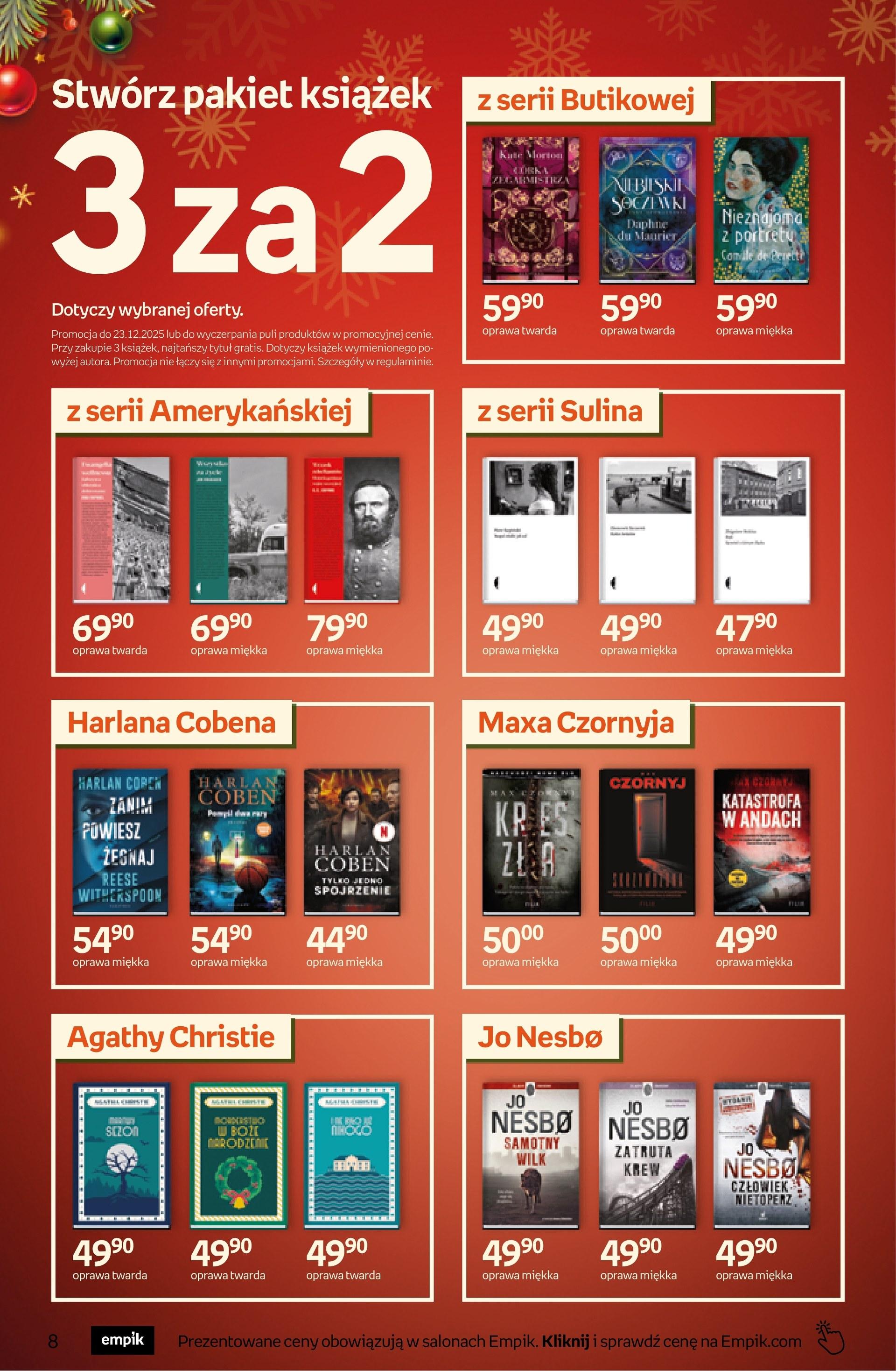 Gazetka promocyjna empik do 09/12/2025 str.8