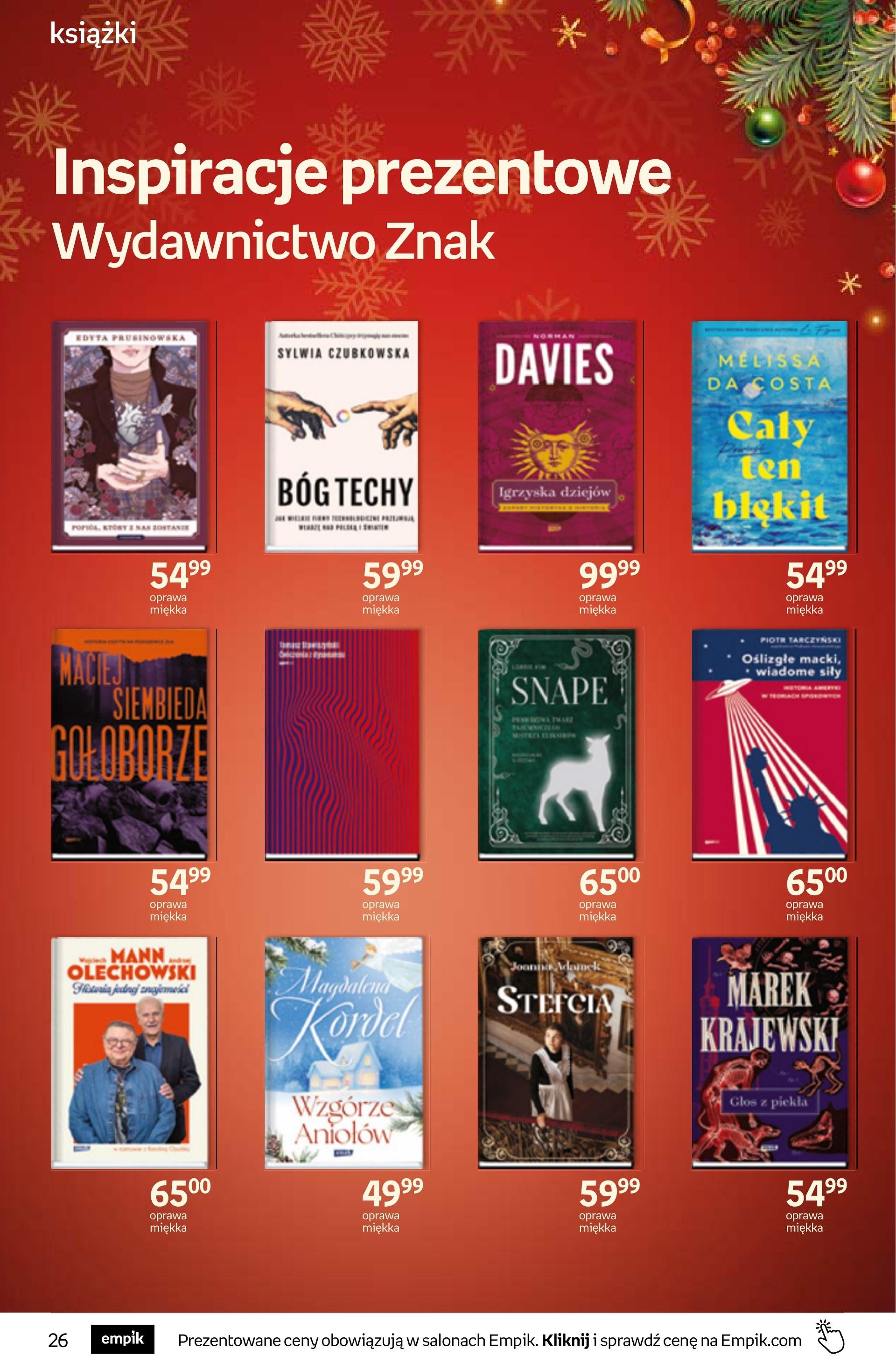 Gazetka promocyjna empik do 23/12/2025 str.26