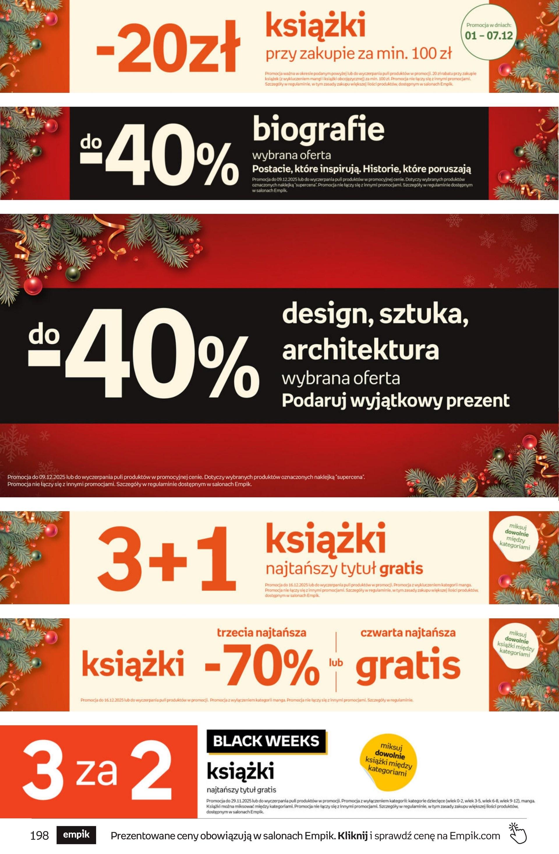 Gazetka promocyjna empik do 09/12/2025 str.198