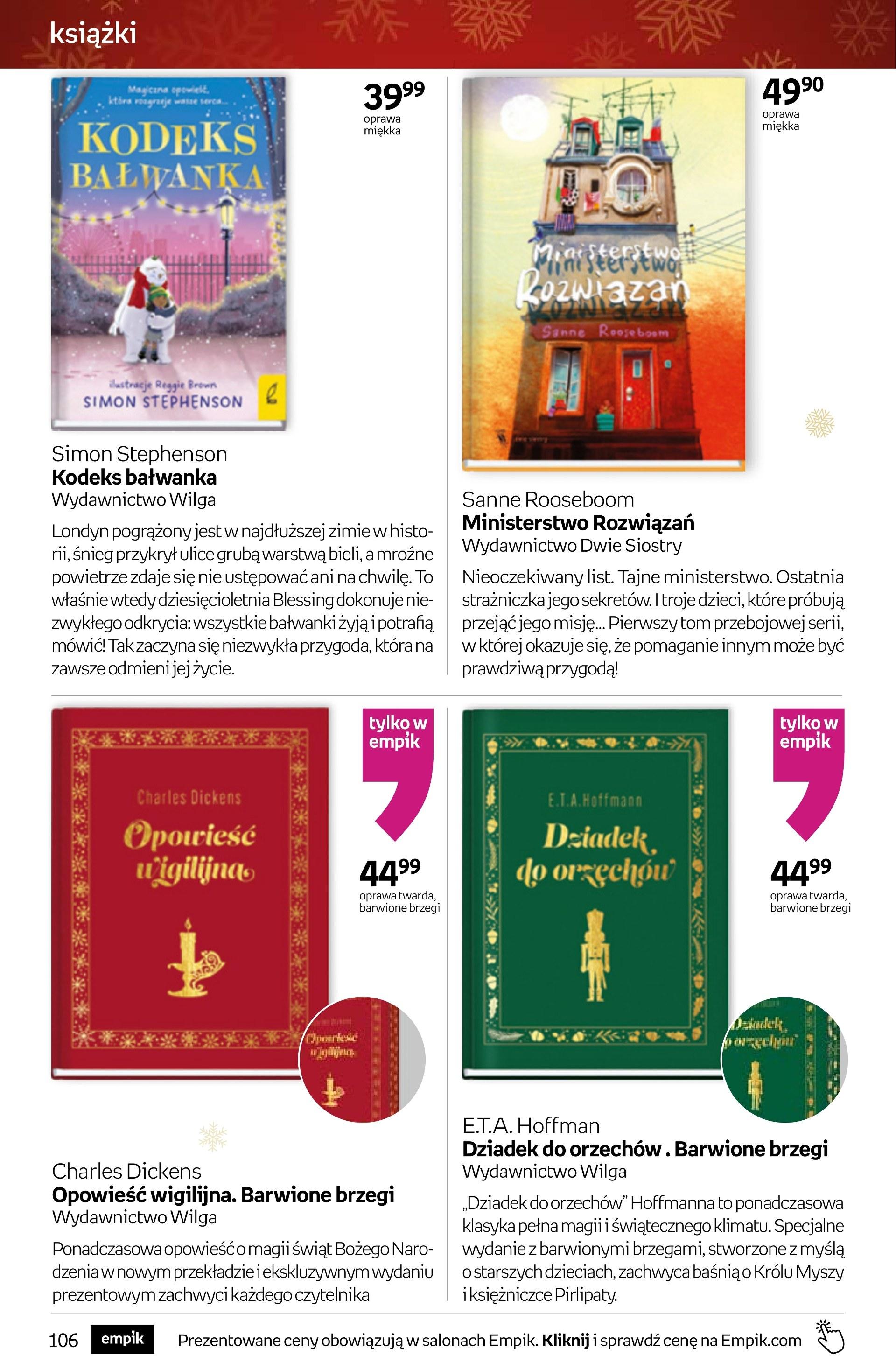 Gazetka promocyjna empik do 23/12/2025 str.106