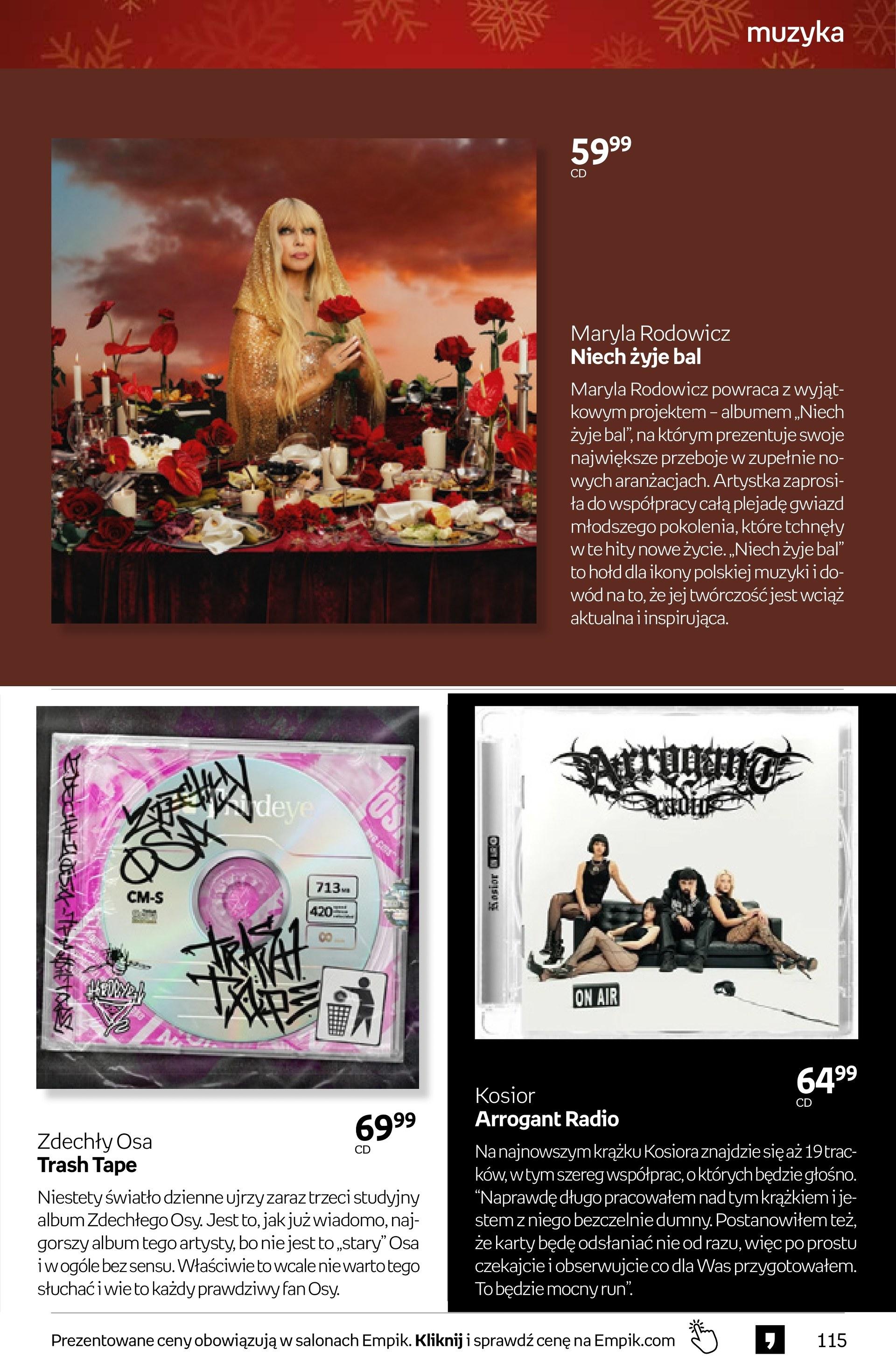 Gazetka promocyjna empik do 23/12/2025 str.115