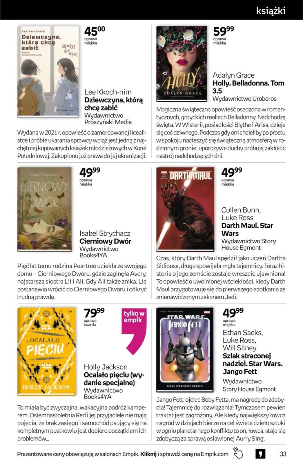 Gazetka promocyjna empik do 11/11/2025 str.33