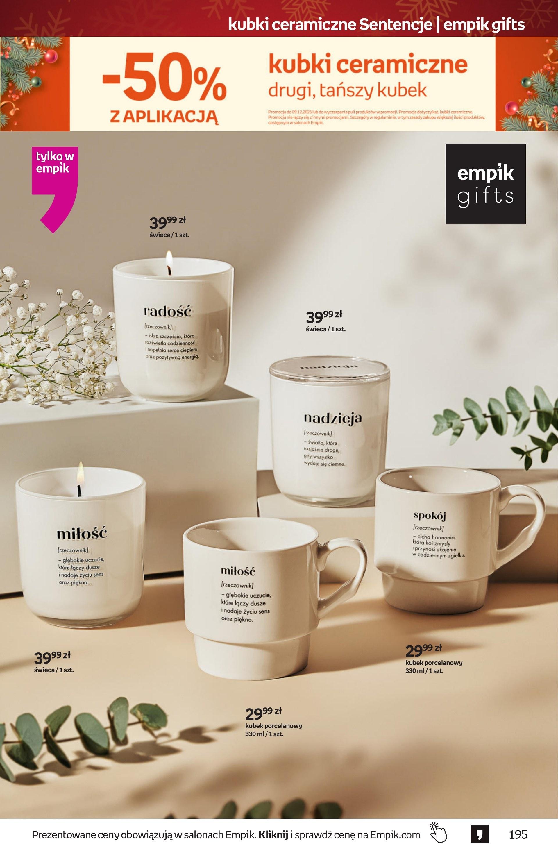 Gazetka promocyjna empik do 09/12/2025 str.195
