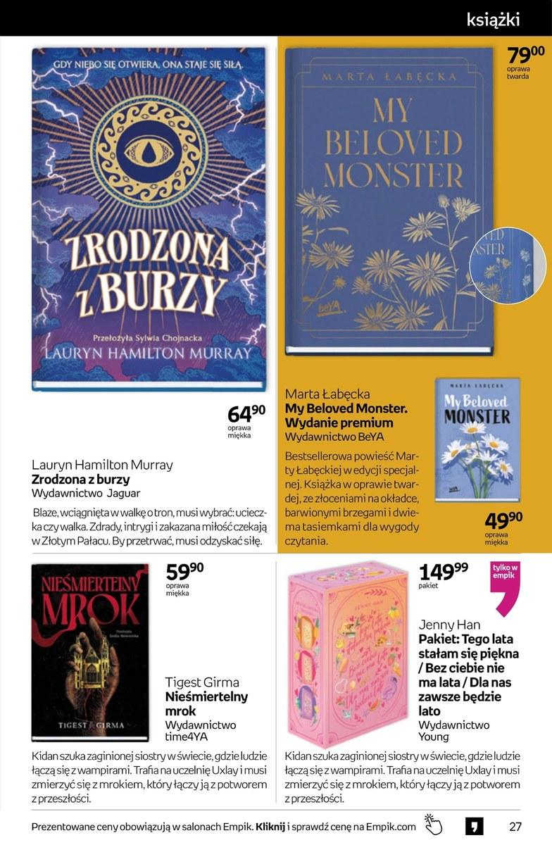 Gazetka promocyjna empik do 29/07/2025 str.27