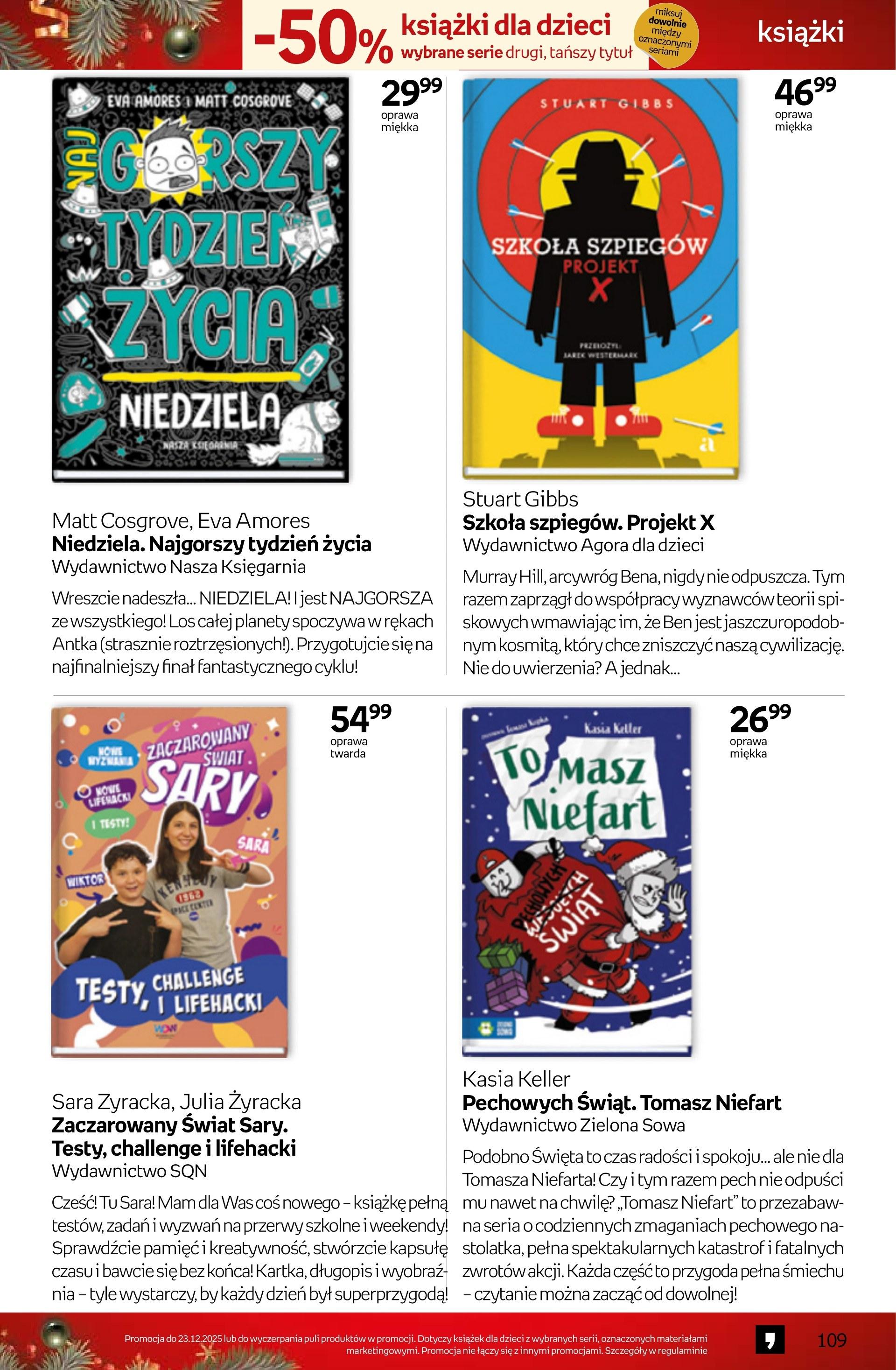 Gazetka promocyjna empik do 23/12/2025 str.109
