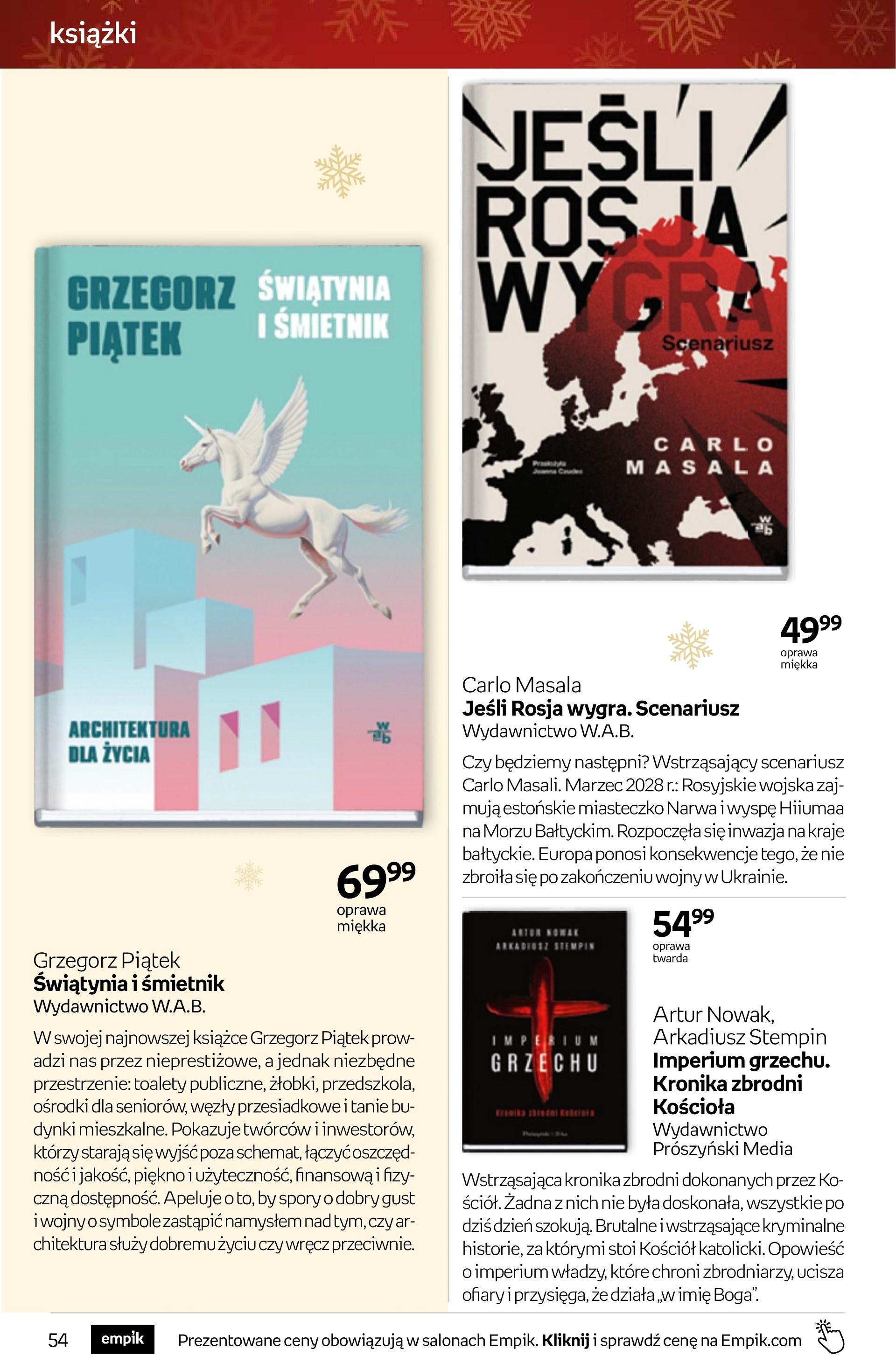 Gazetka promocyjna empik do 09/12/2025 str.54