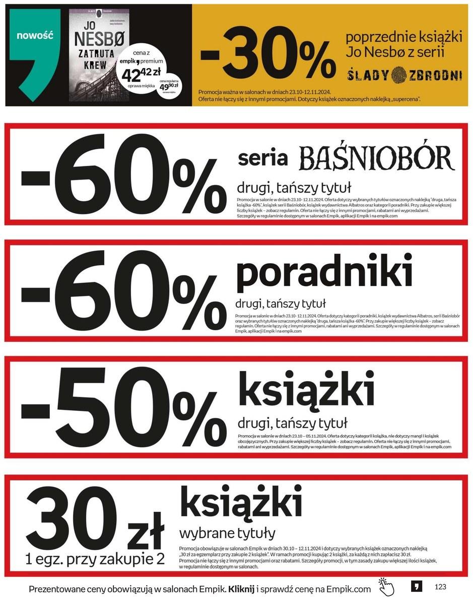 Gazetka promocyjna empik do 12/11/2024 str.123