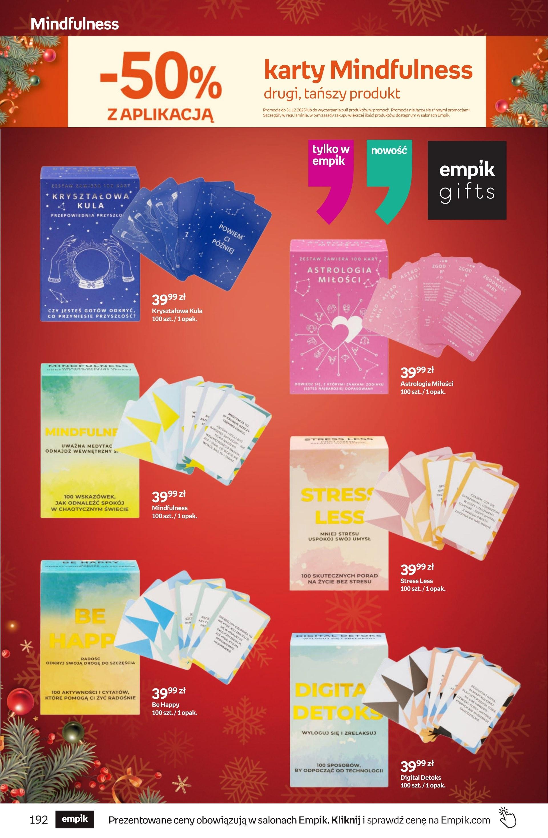 Gazetka promocyjna empik do 09/12/2025 str.192