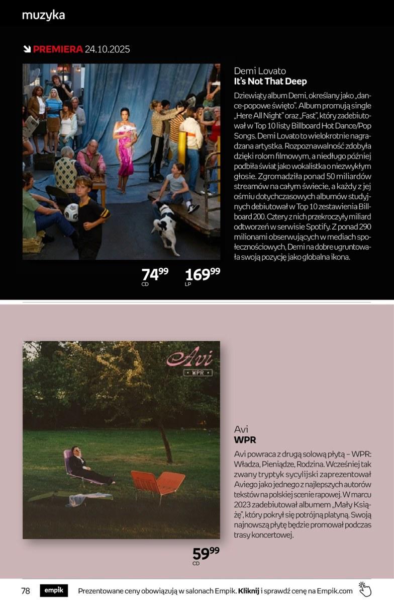Gazetka promocyjna empik do 28/10/2025 str.78