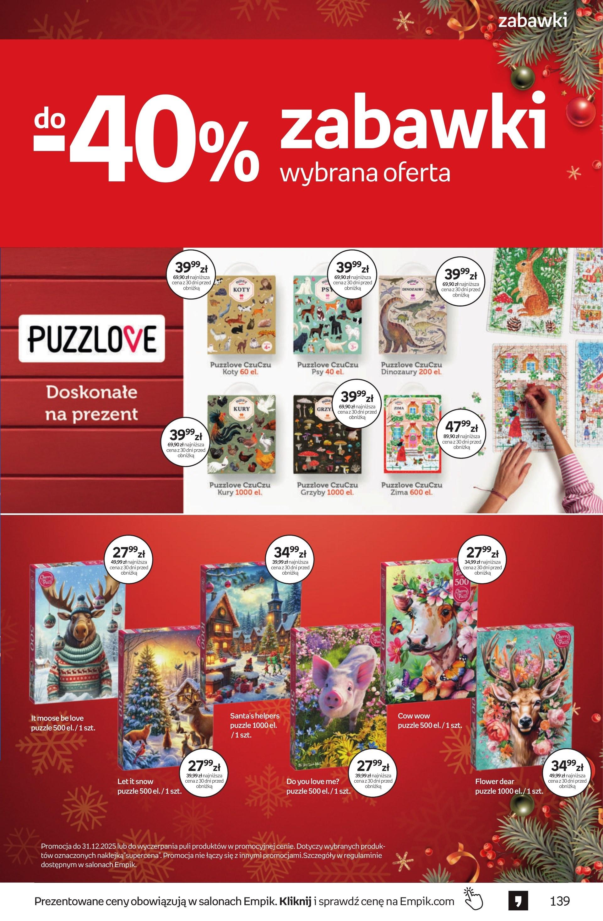 Gazetka promocyjna empik do 09/12/2025 str.139