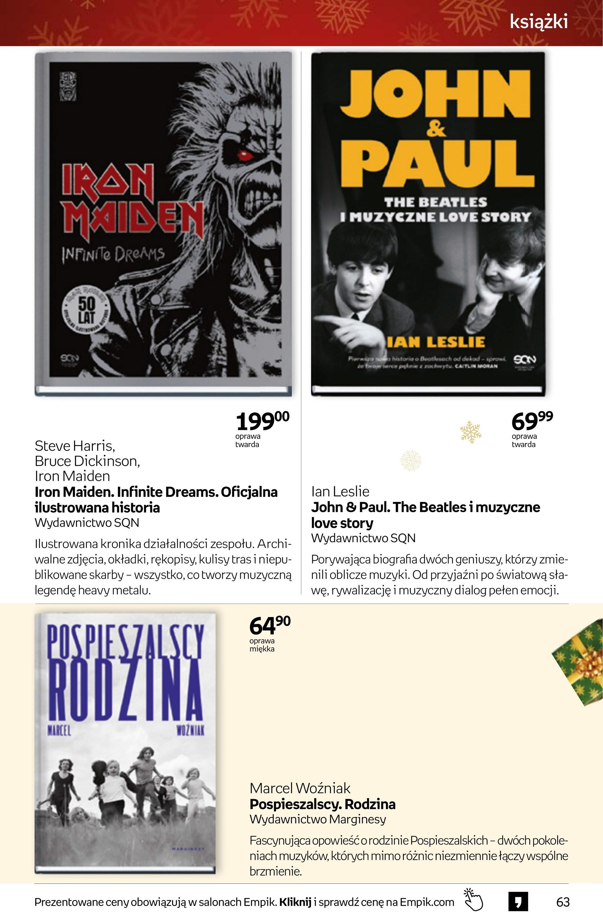 Gazetka promocyjna empik do 09/12/2025 str.63