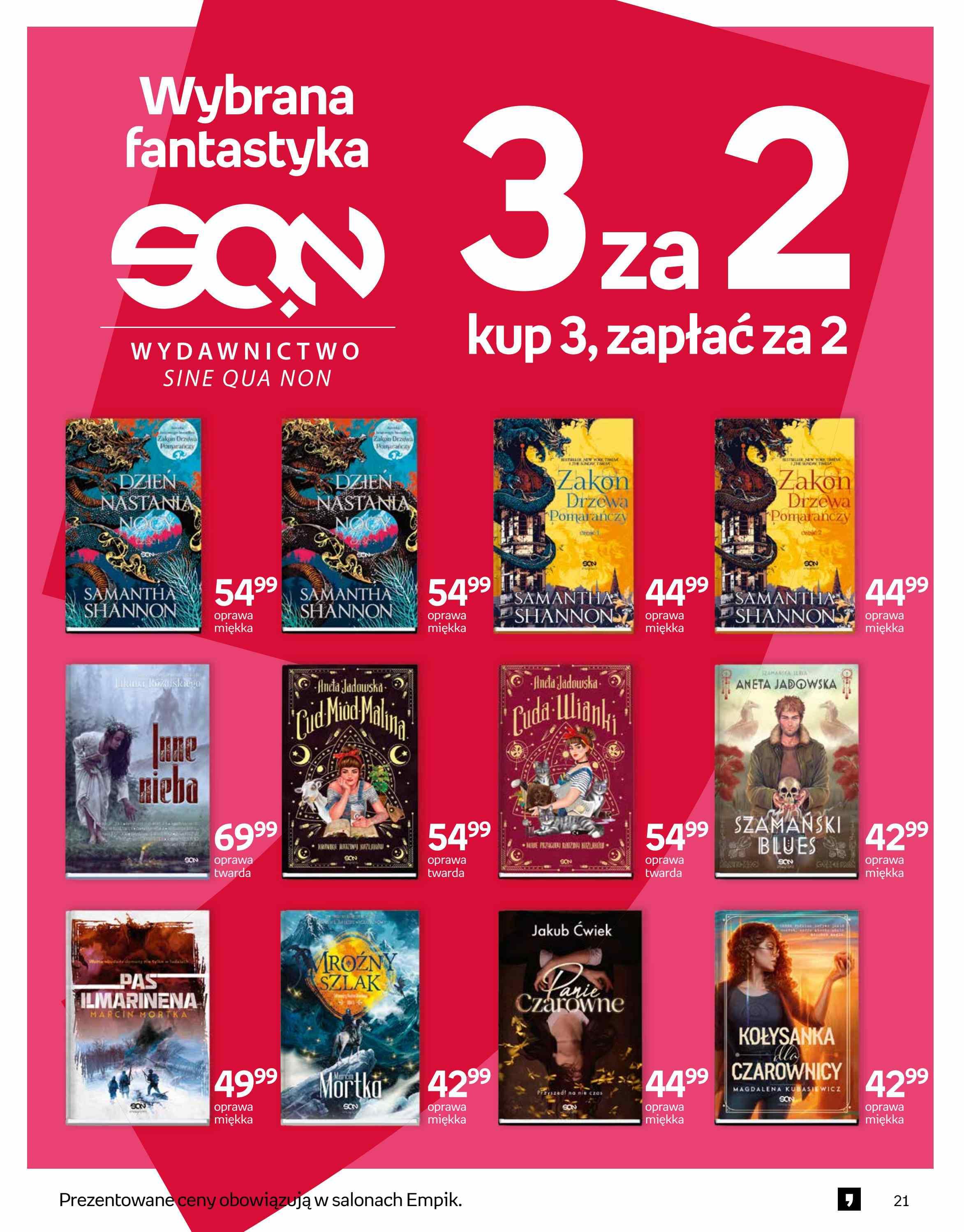 Gazetka promocyjna empik do 13/06/2023 str.21