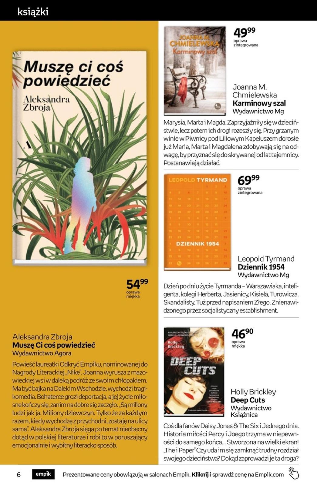 Gazetka promocyjna empik do 17/06/2025 str.6