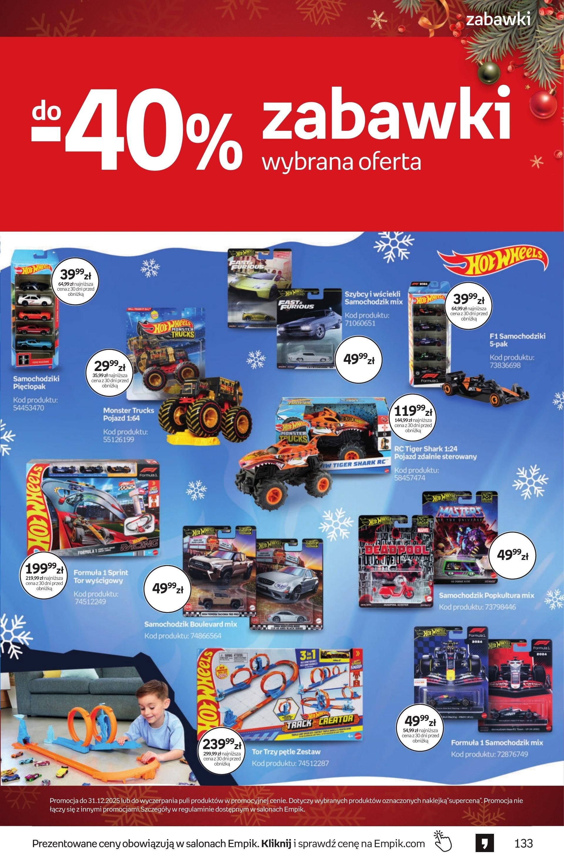 Gazetka promocyjna empik do 09/12/2025 str.133