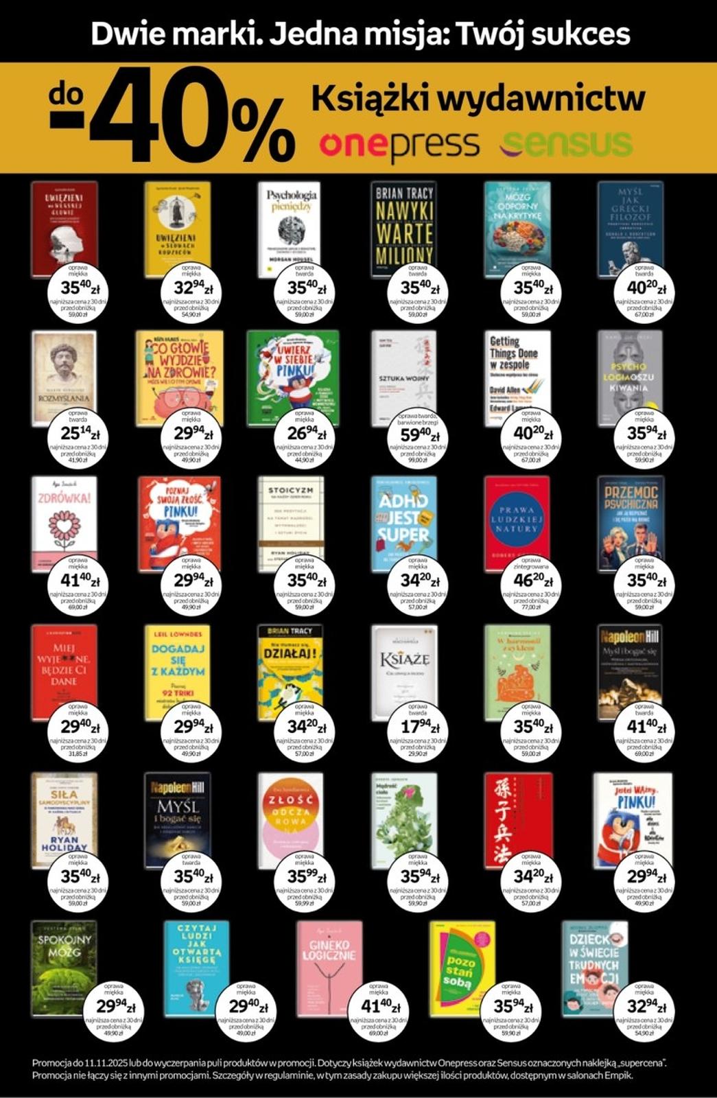Gazetka promocyjna empik do 11/11/2025 str.50