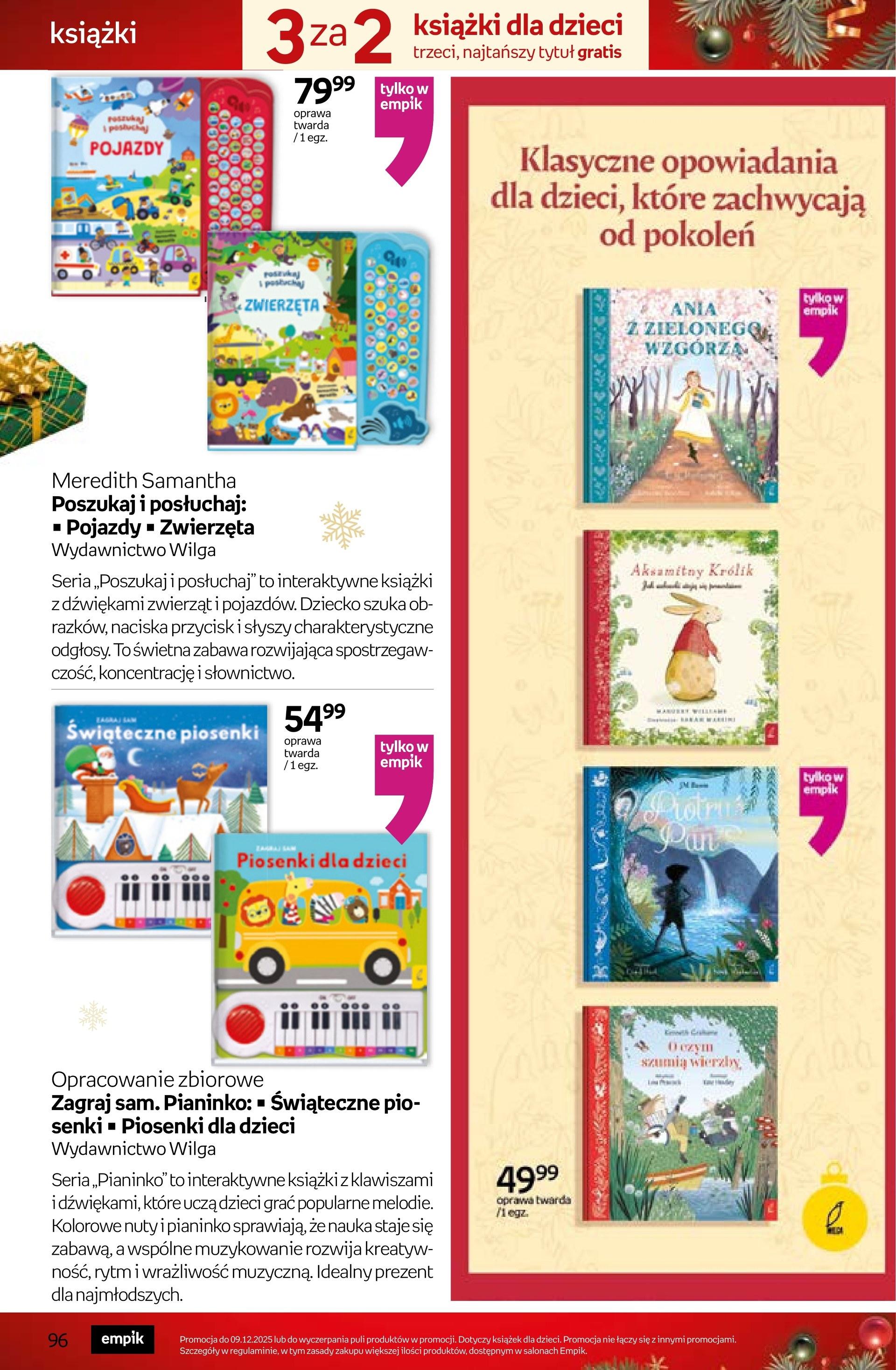 Gazetka promocyjna empik do 09/12/2025 str.96