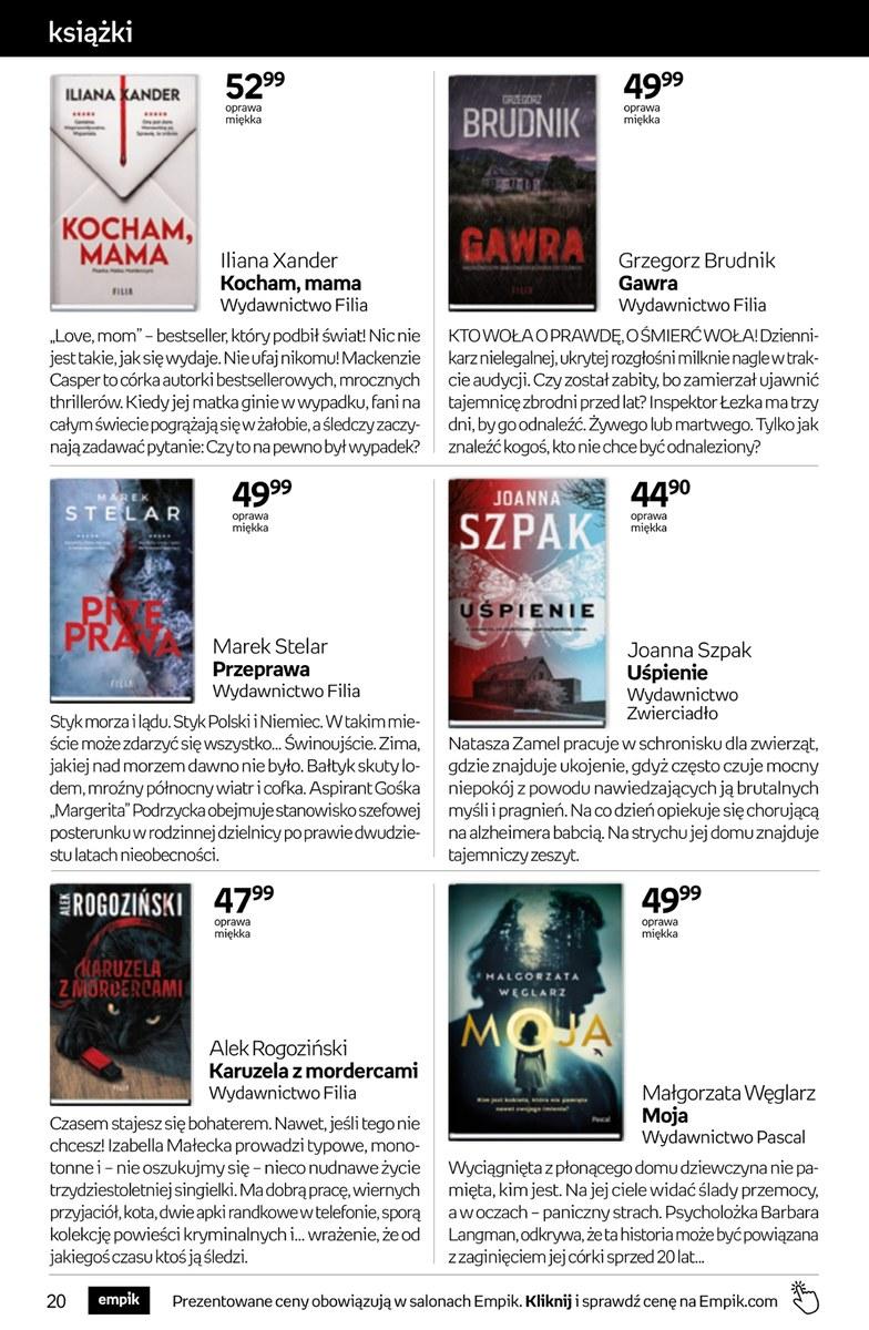 Gazetka promocyjna empik do 23/09/2025 str.20
