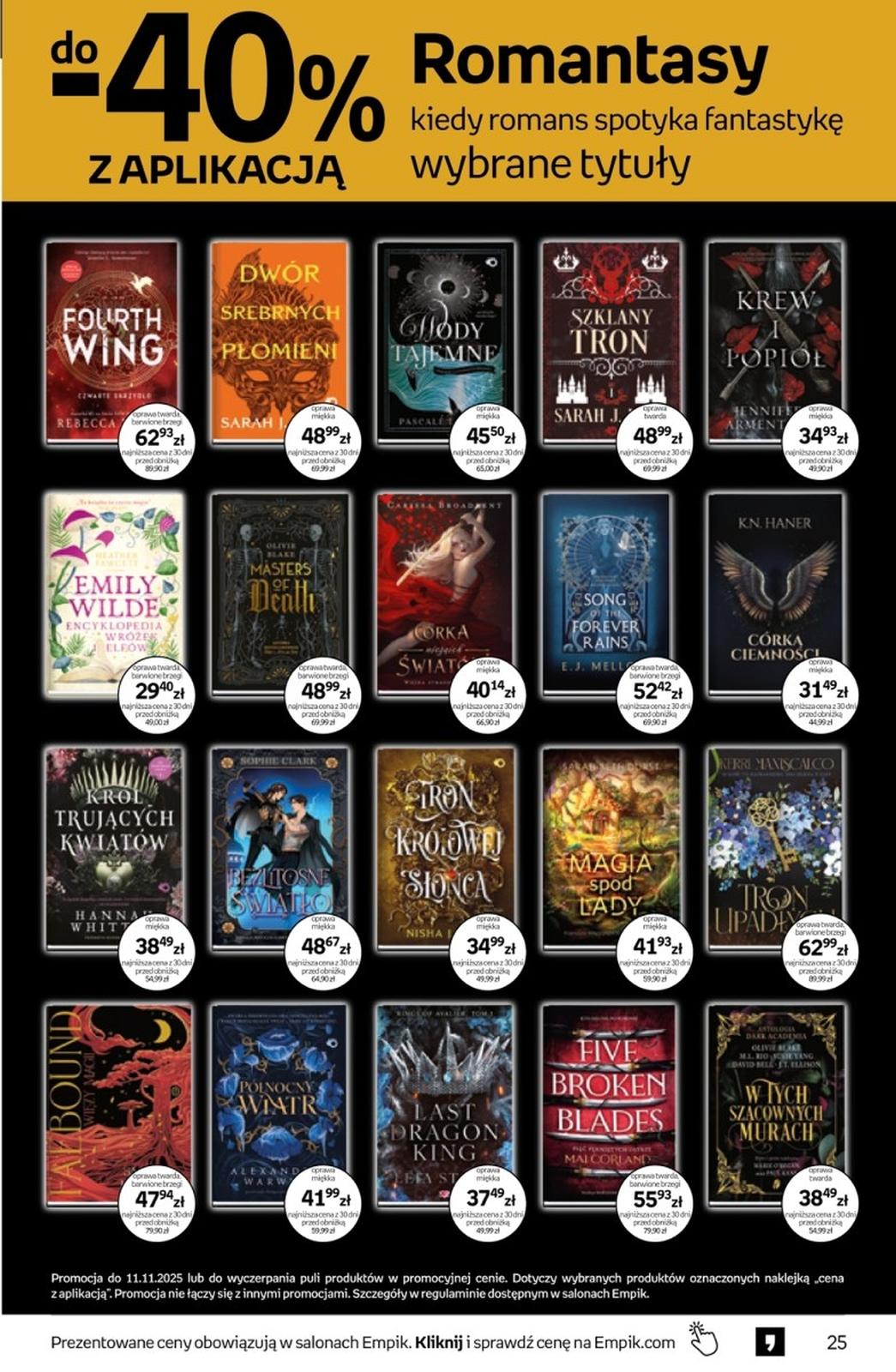 Gazetka promocyjna empik do 11/11/2025 str.25