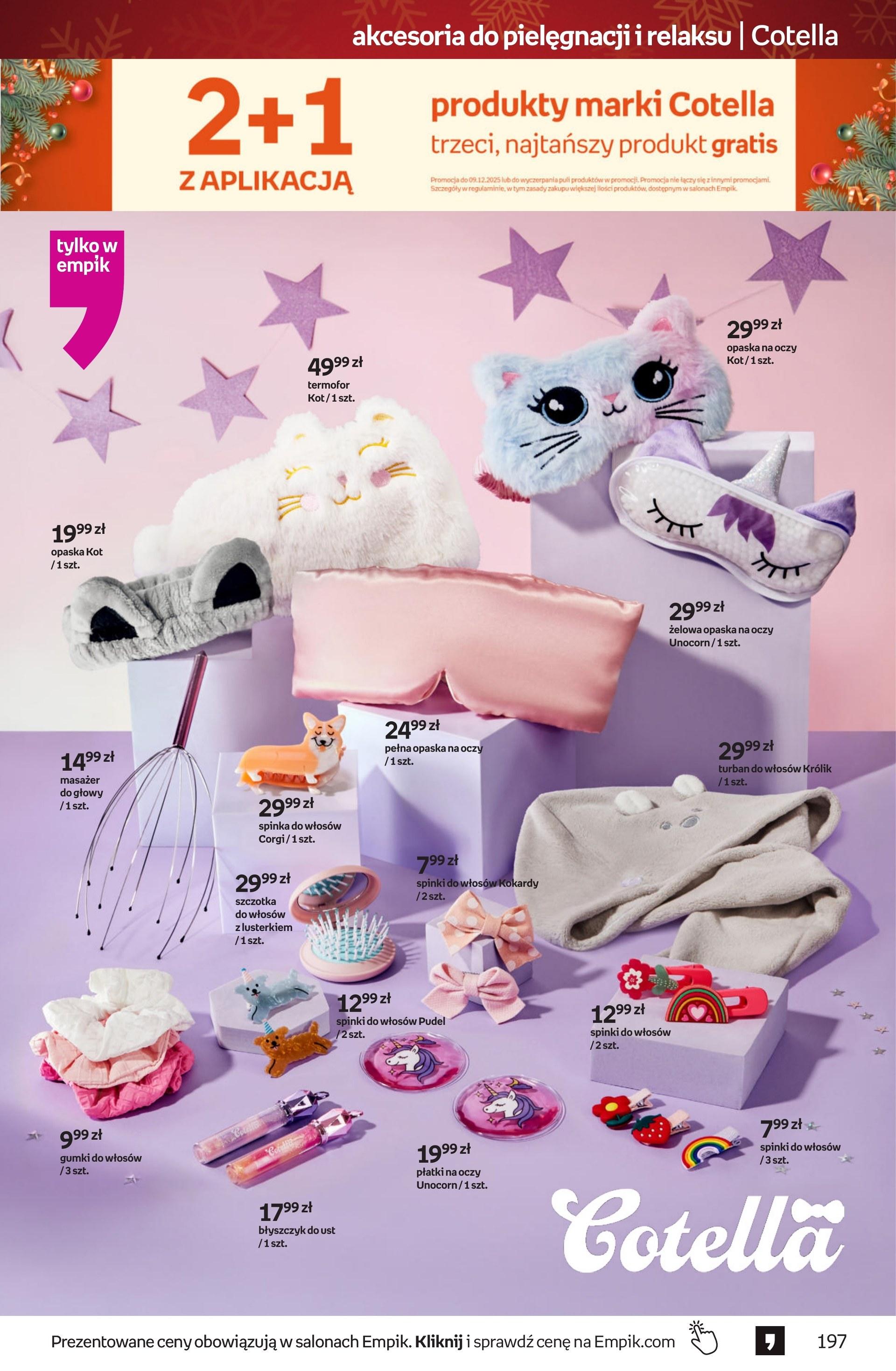 Gazetka promocyjna empik do 09/12/2025 str.197