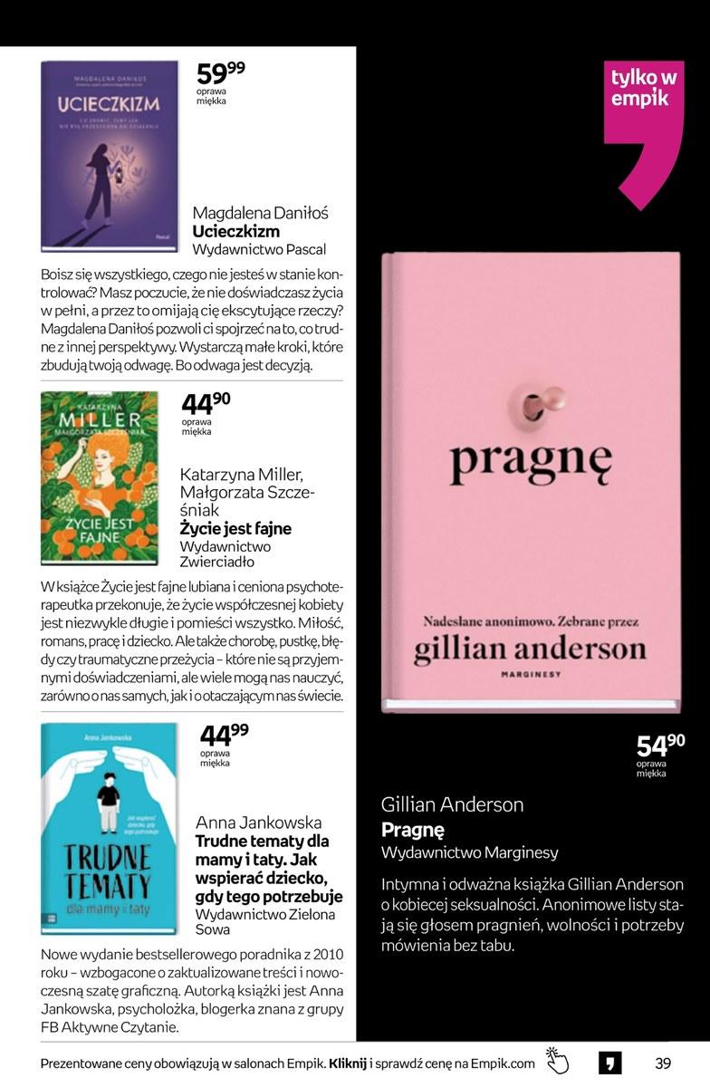 Gazetka promocyjna empik do 23/09/2025 str.39