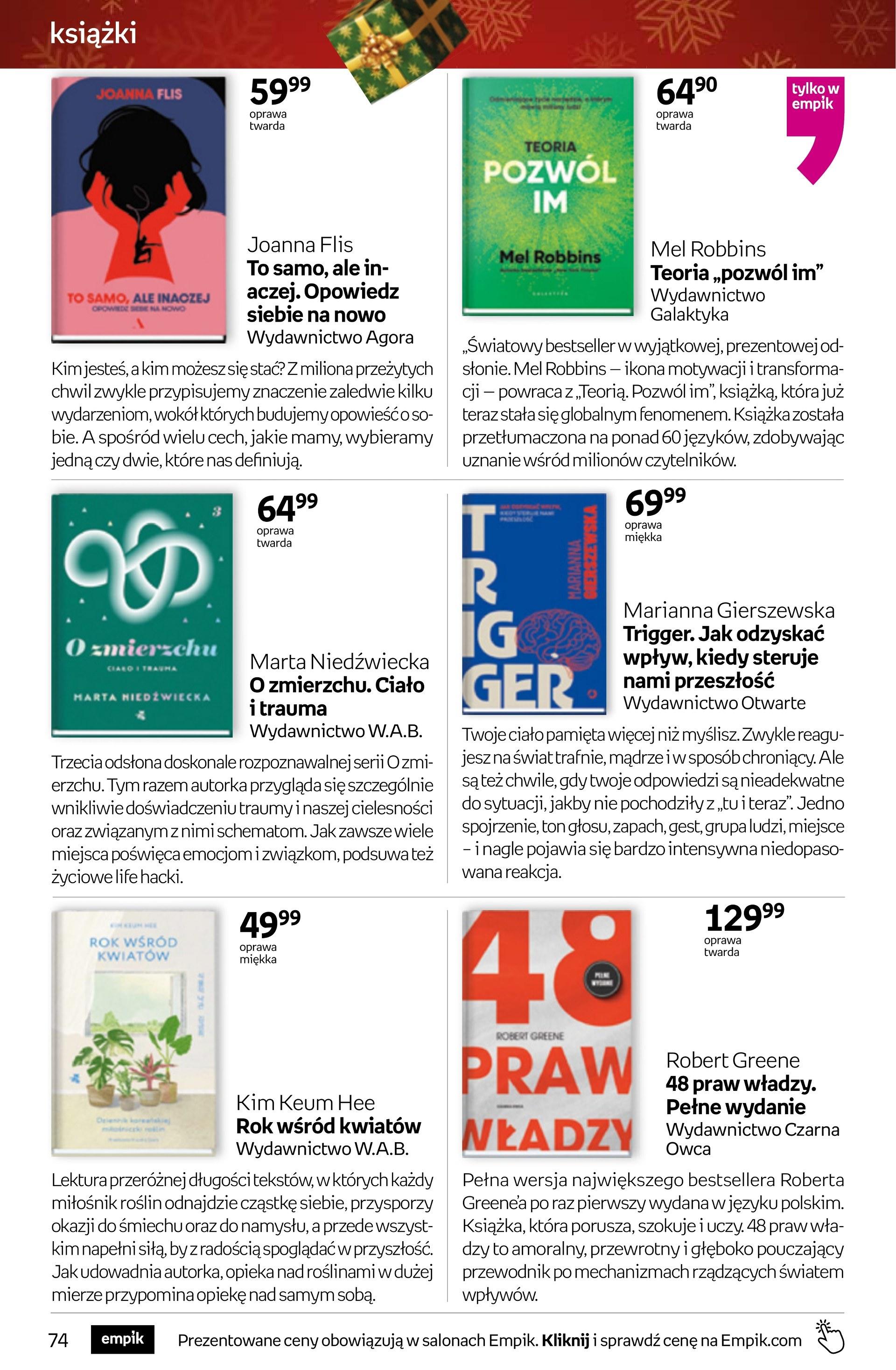 Gazetka promocyjna empik do 09/12/2025 str.74