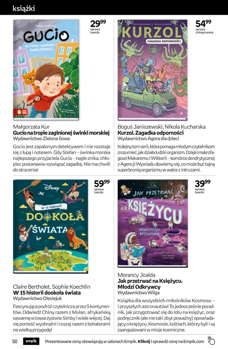 Gazetka promocyjna empik do 23/09/2025 str.50