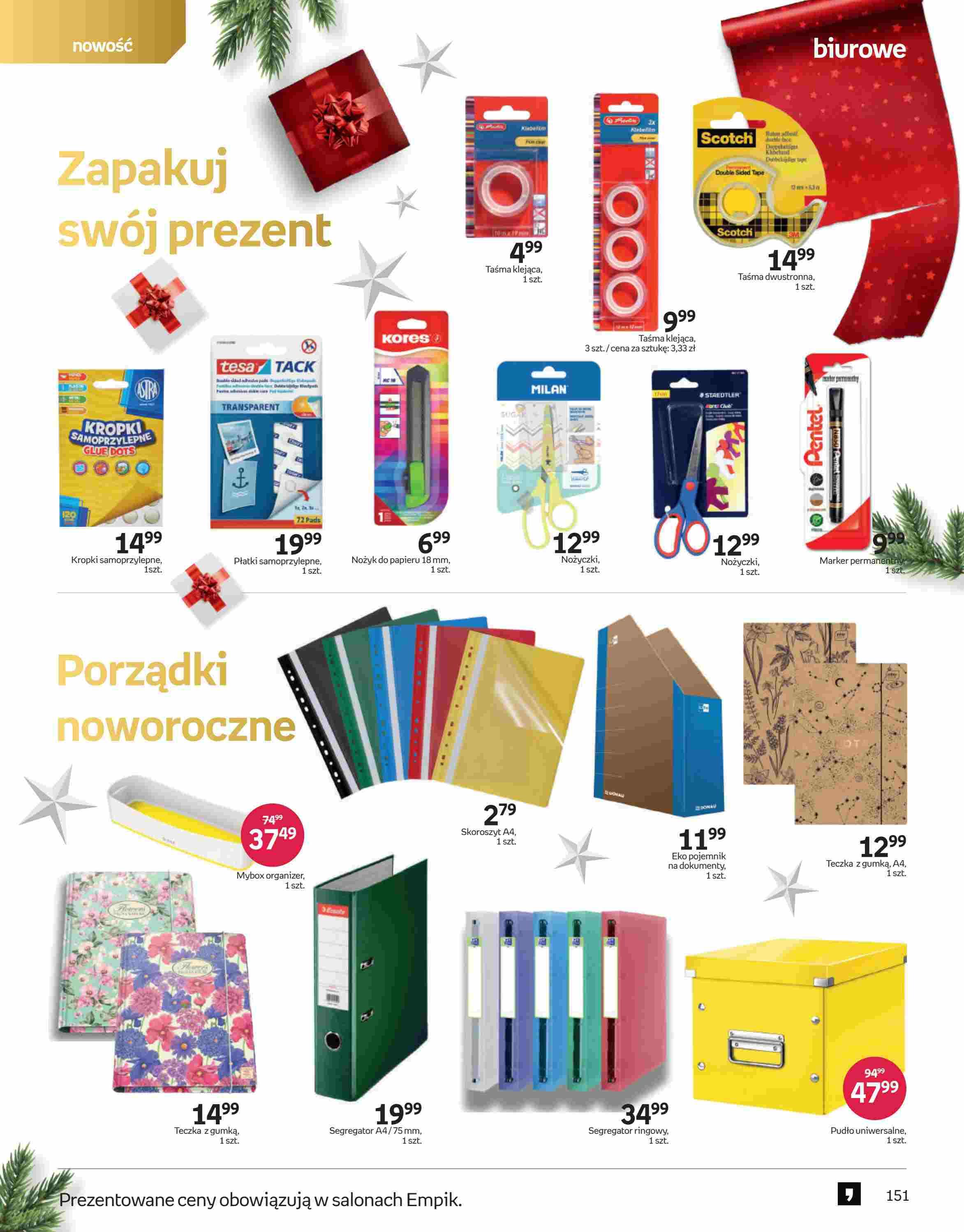 Gazetka promocyjna empik do 24/12/2022 str.151