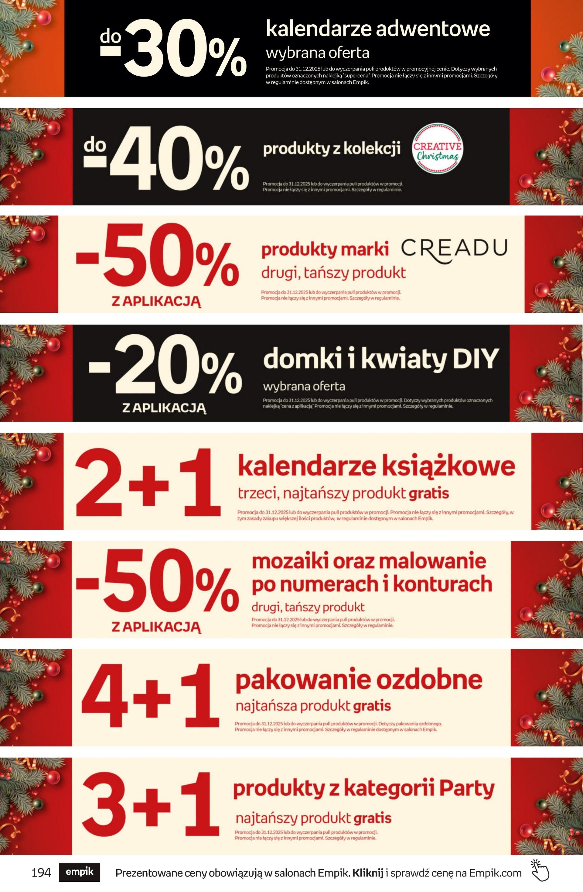 Gazetka promocyjna empik do 23/12/2025 str.194