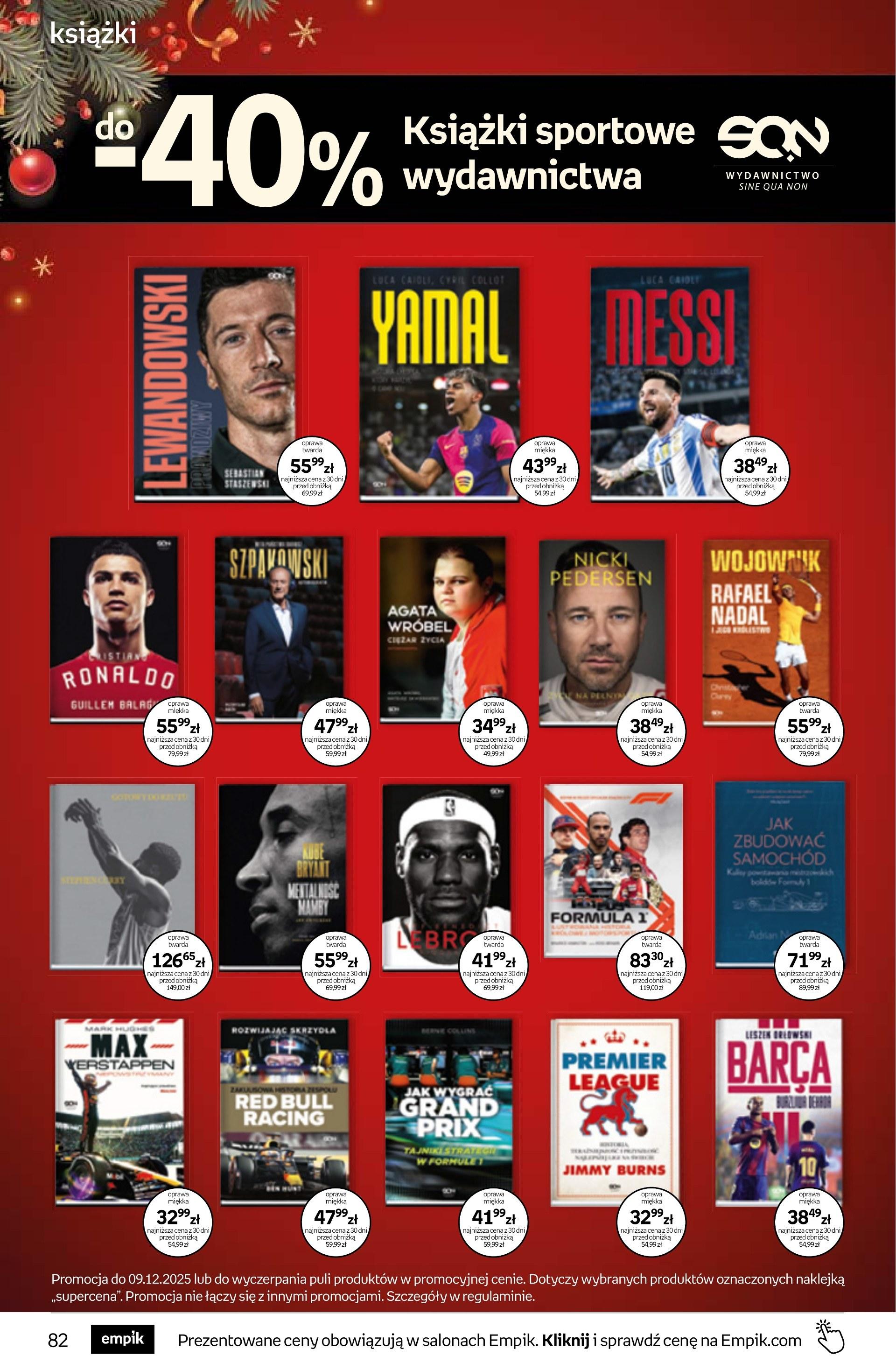 Gazetka promocyjna empik do 09/12/2025 str.82
