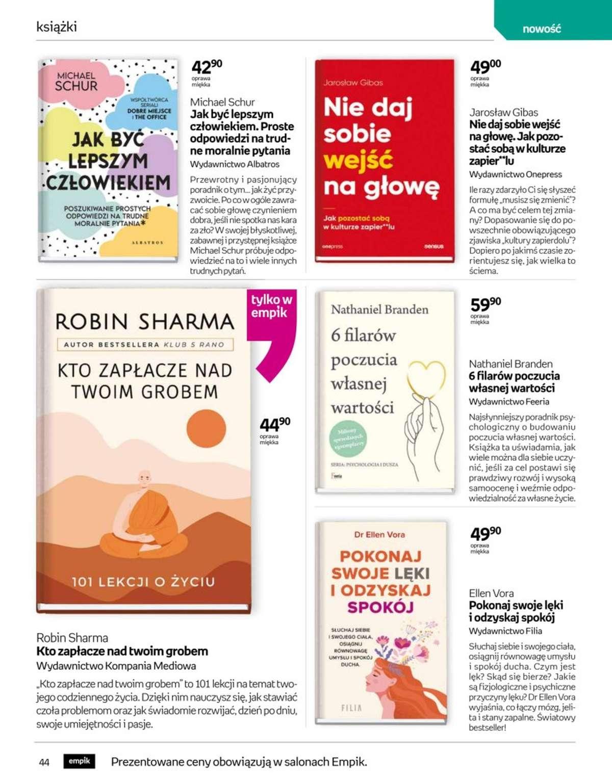 Gazetka promocyjna empik do 11/10/2022 str.44