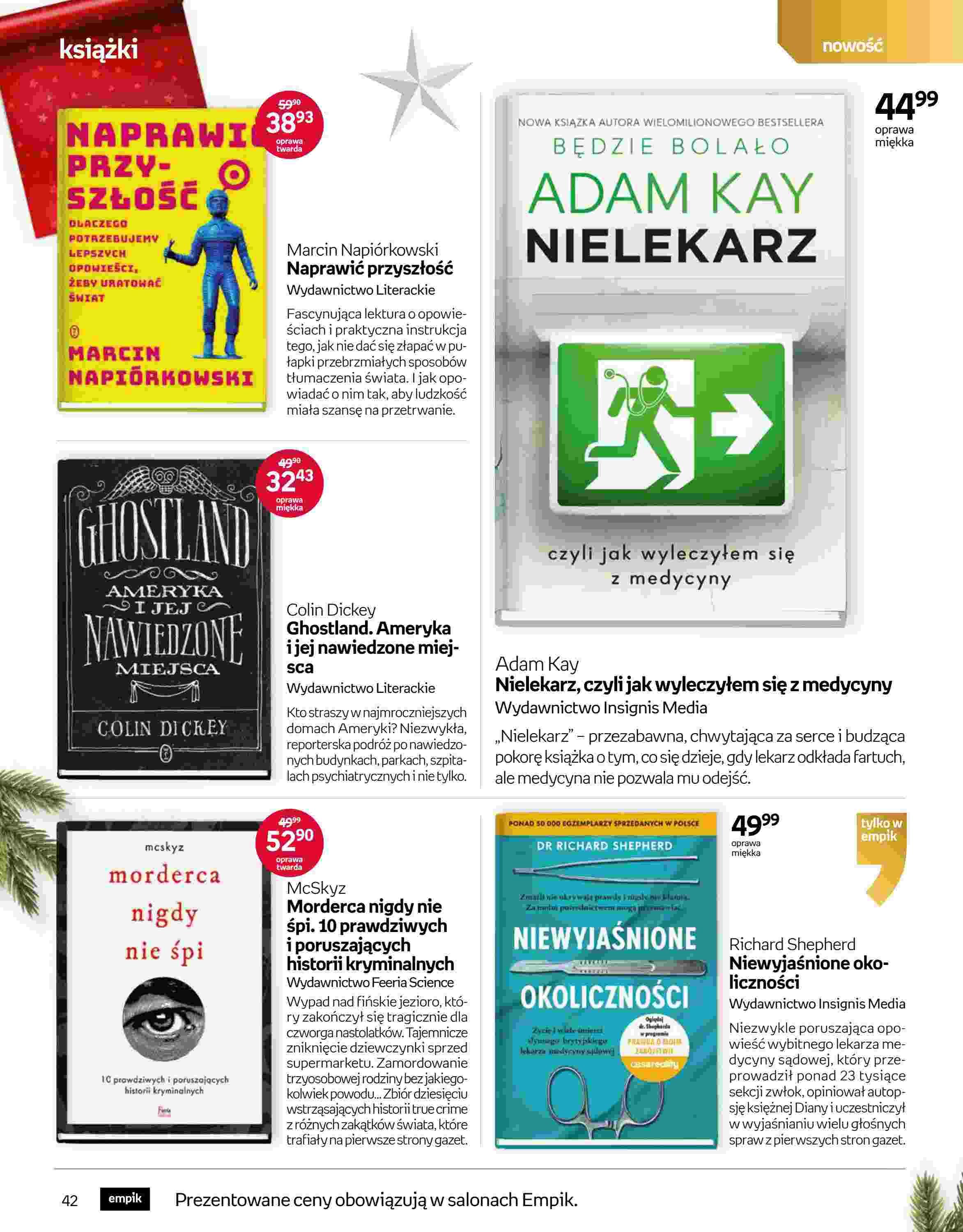 Gazetka promocyjna empik do 24/12/2022 str.42