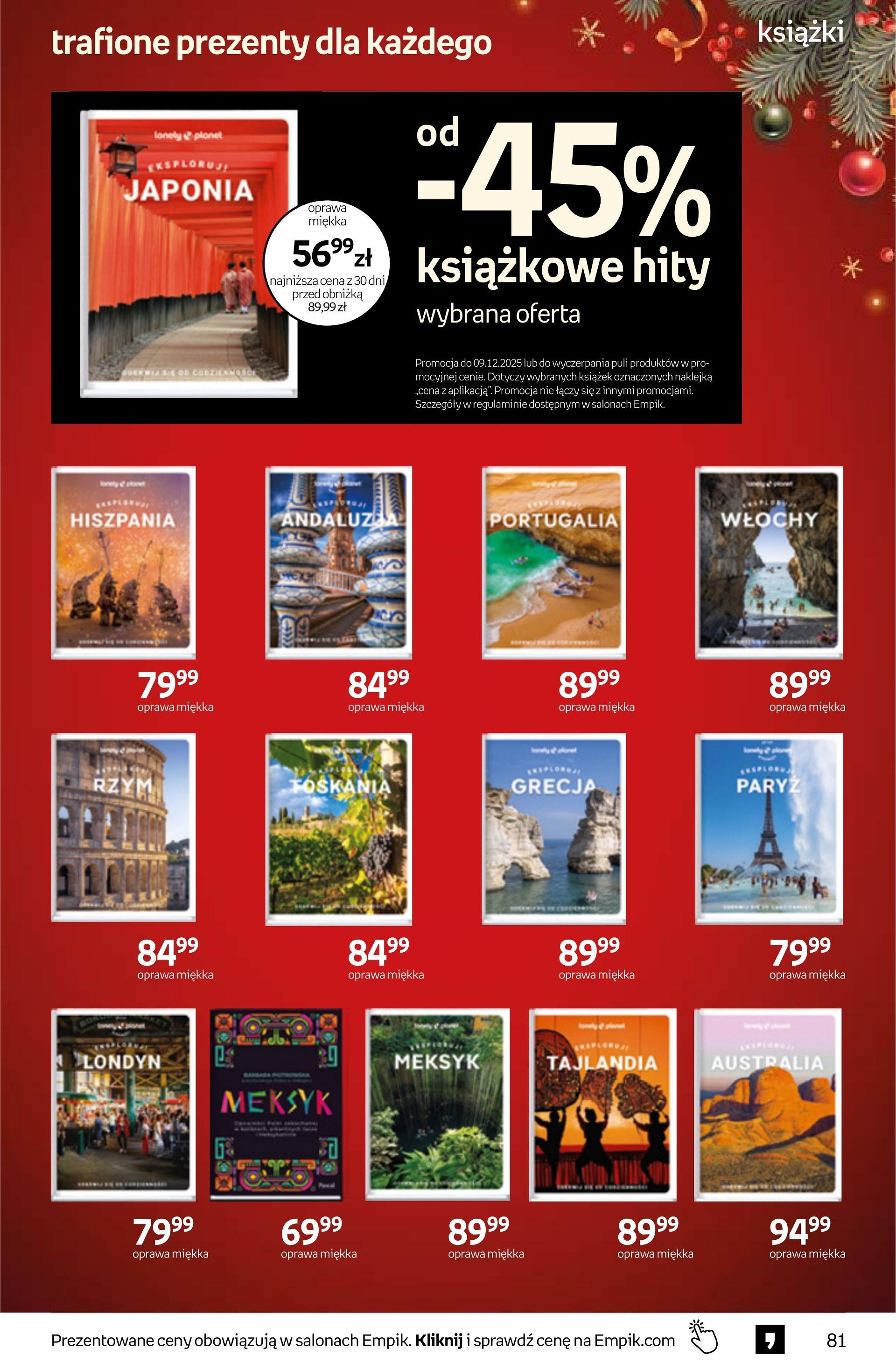 Gazetka promocyjna empik do 09/12/2025 str.81